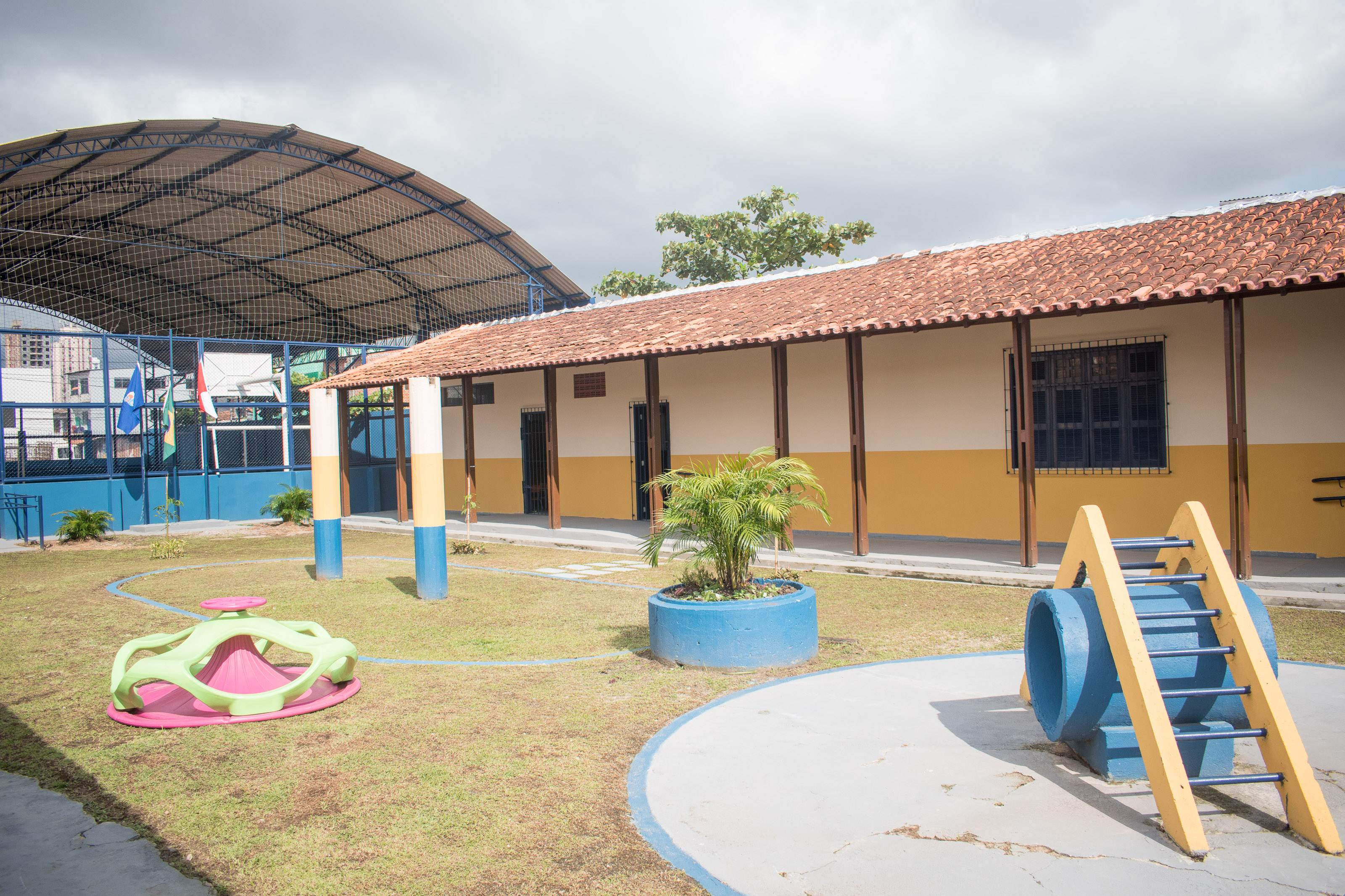 Escolas revitalizadas na Pedreira e no Marco beneficiam 1.400 alunos
