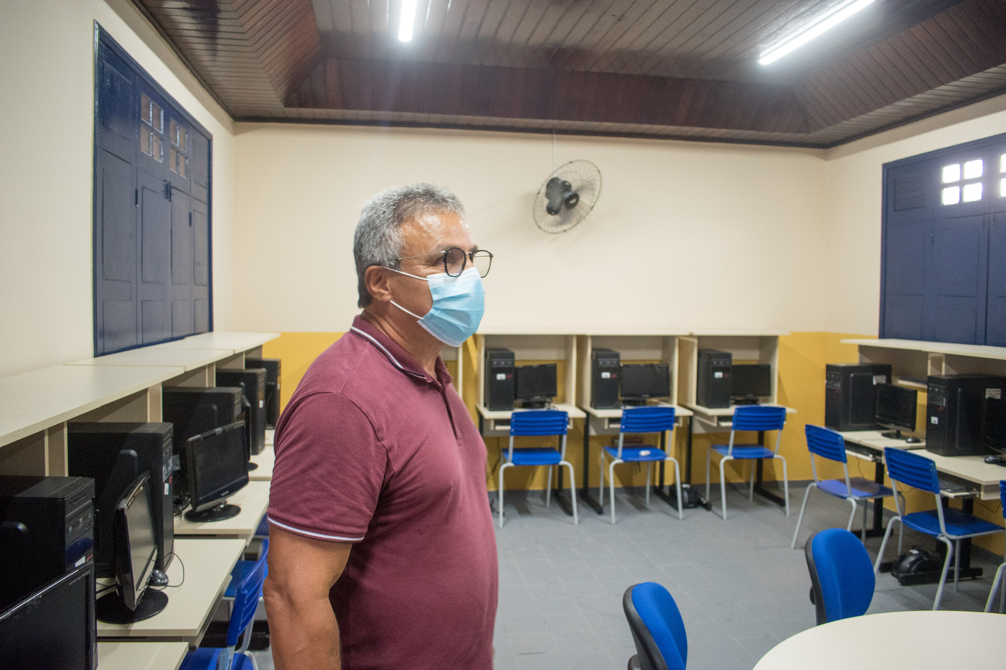 Escolas revitalizadas na Pedreira e no Marco beneficiam 1.400 alunos