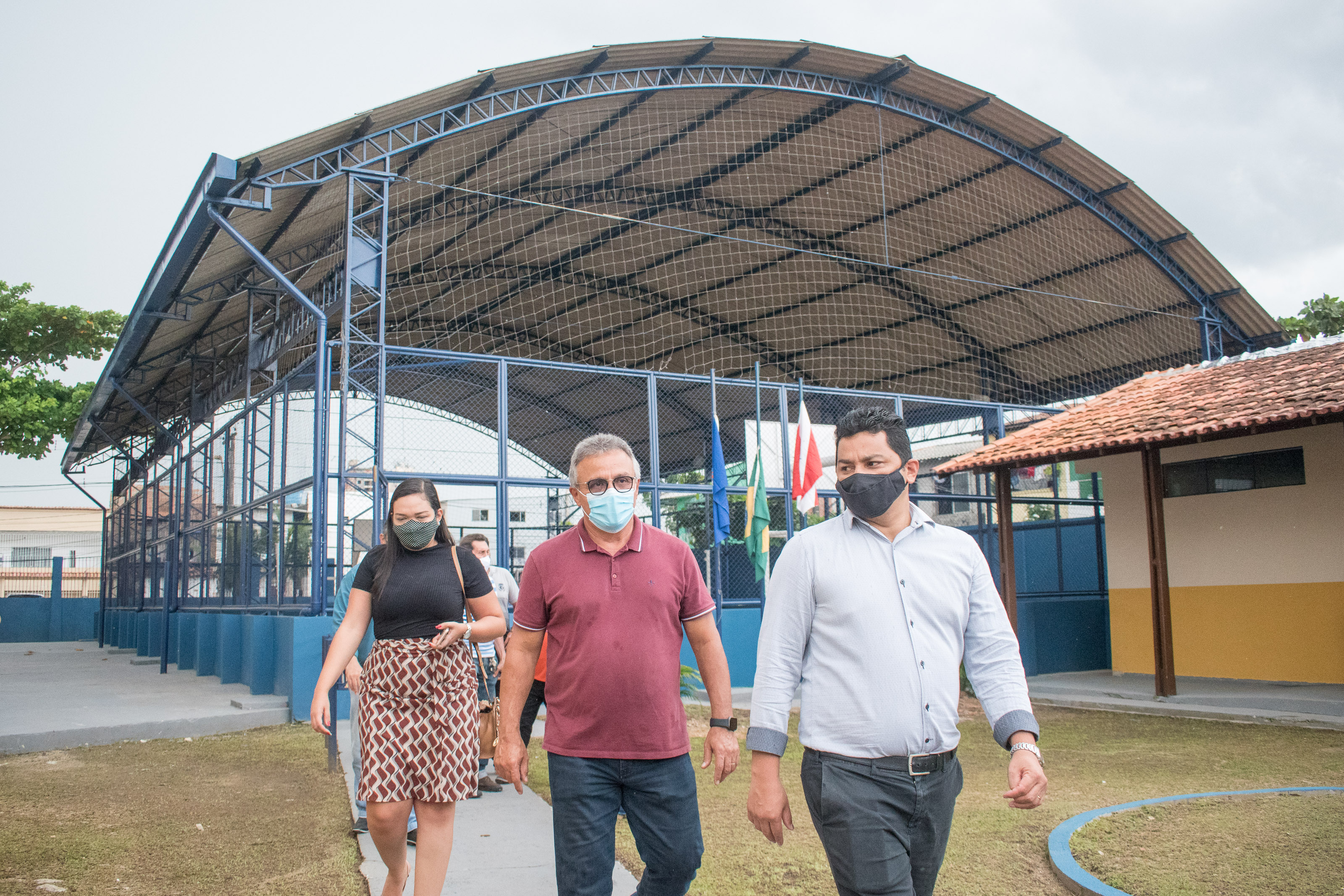 Escolas revitalizadas na Pedreira e no Marco beneficiam 1.400 alunos
