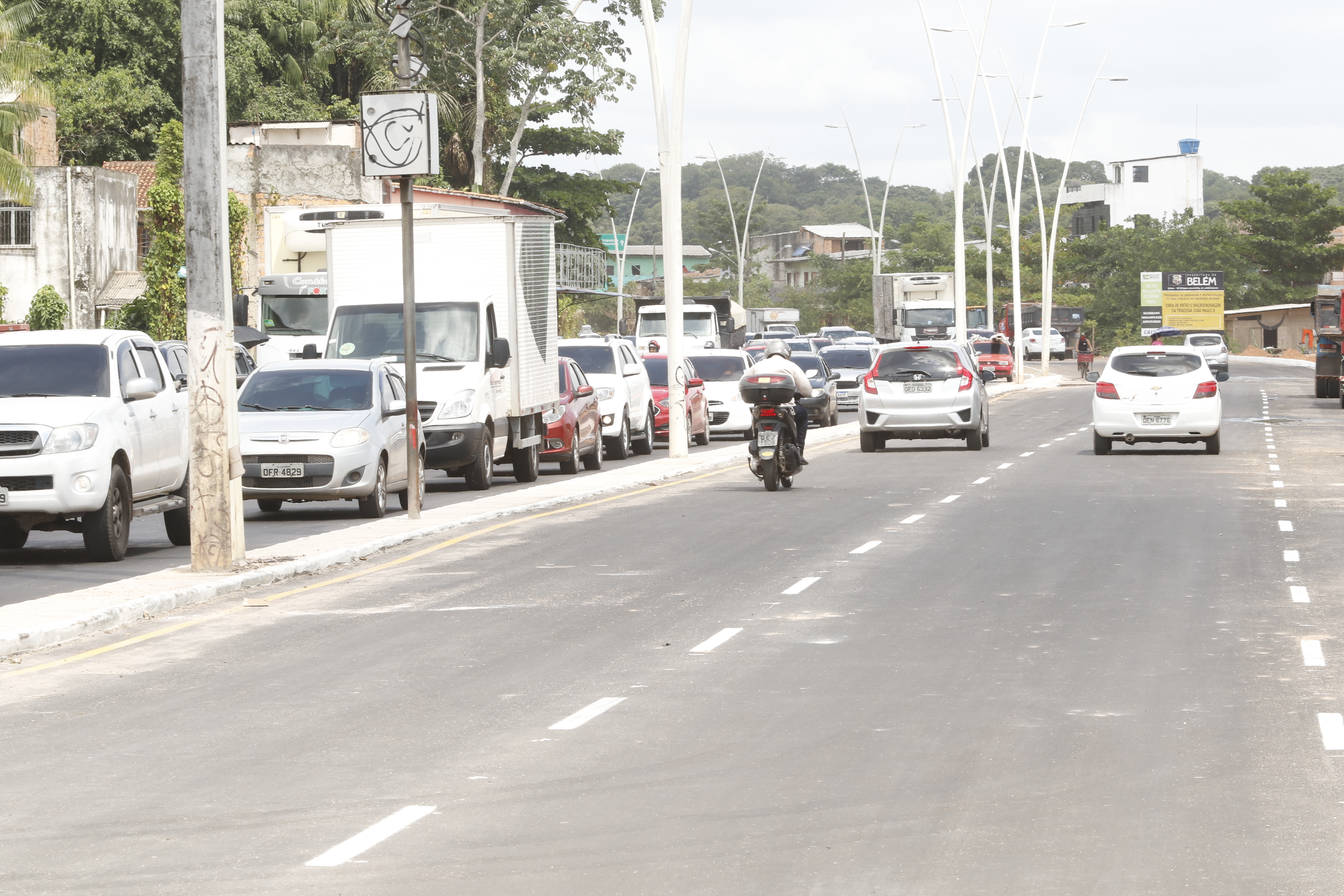 Obra de macrodrenagem da avenida João Paulo II é concluída e tráfego é liberado na via