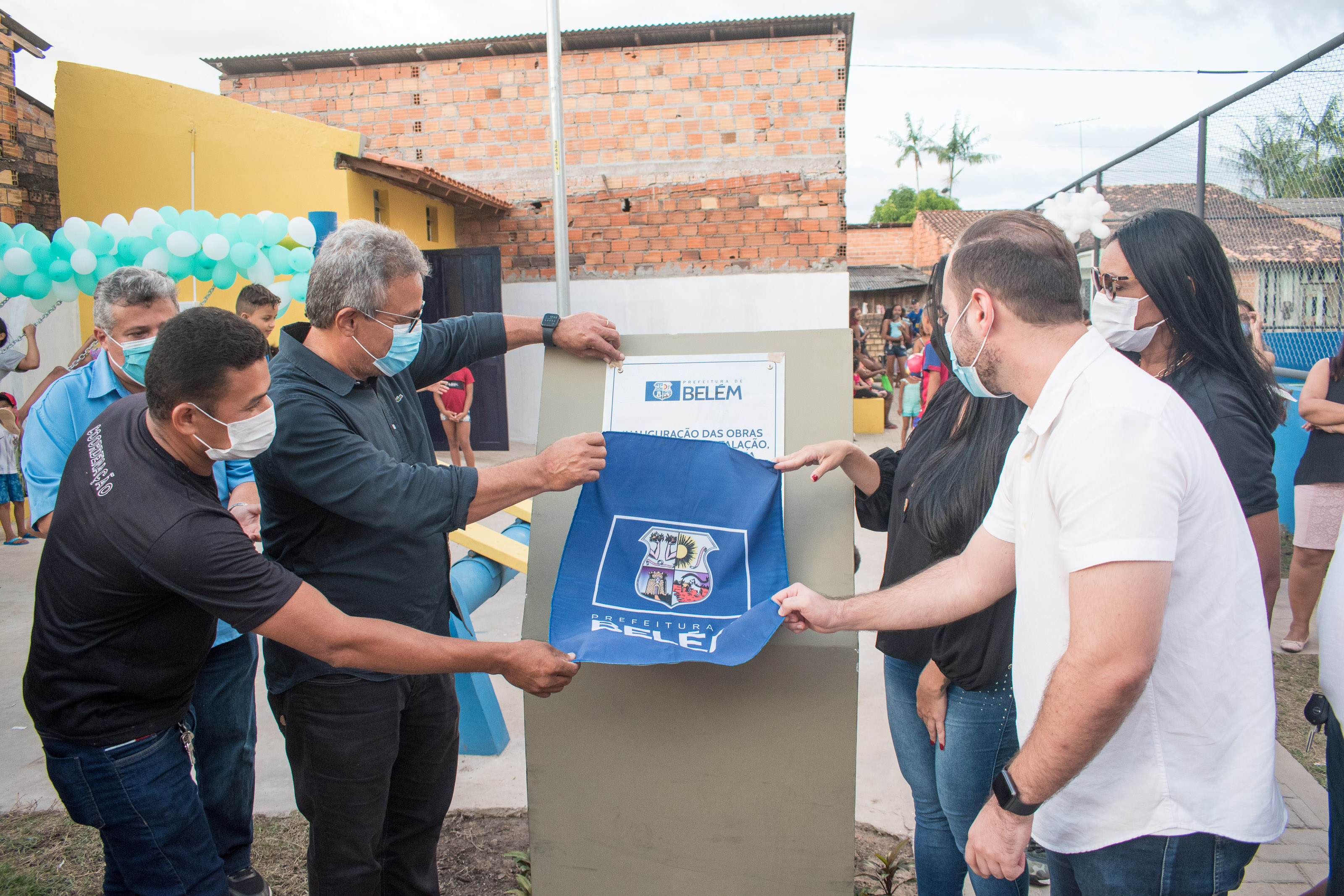 Novos logradouros públicos são entregues como parte do programa "Cuidando de Nossas Praças"