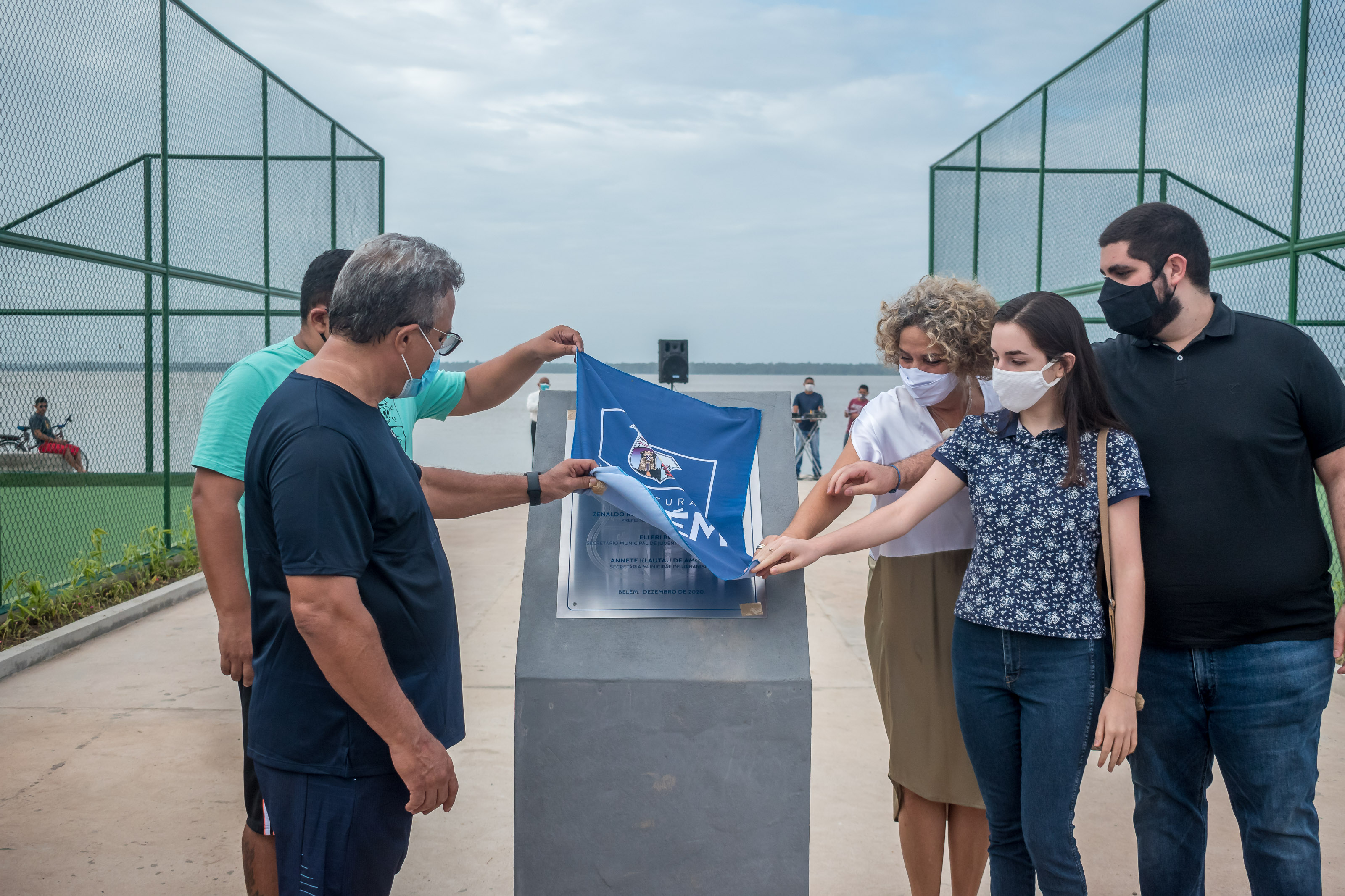 Prefeitura inaugura quadras de tênis públicas em Belém