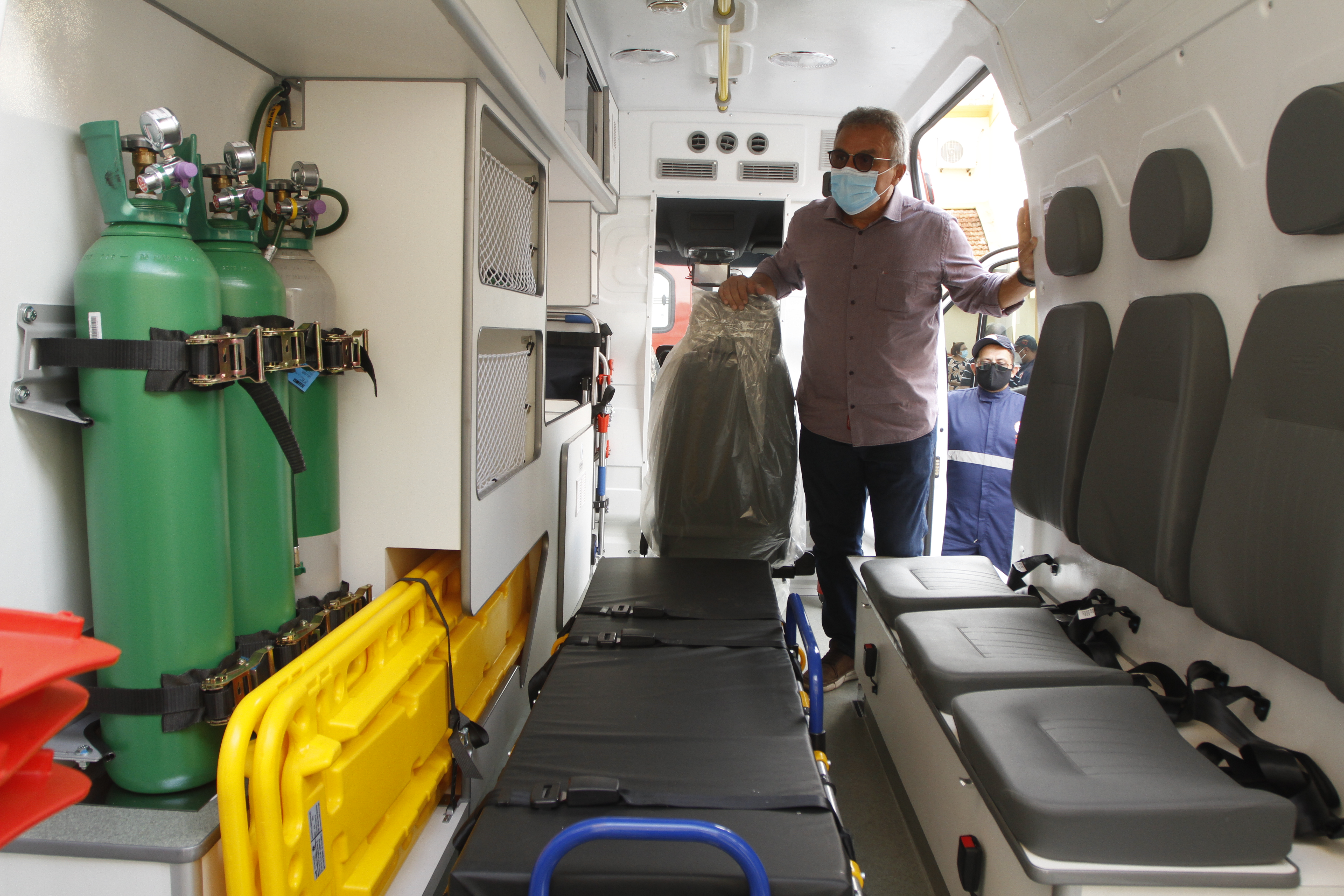Samu ganha novas ambulâncias e tem frota renovada