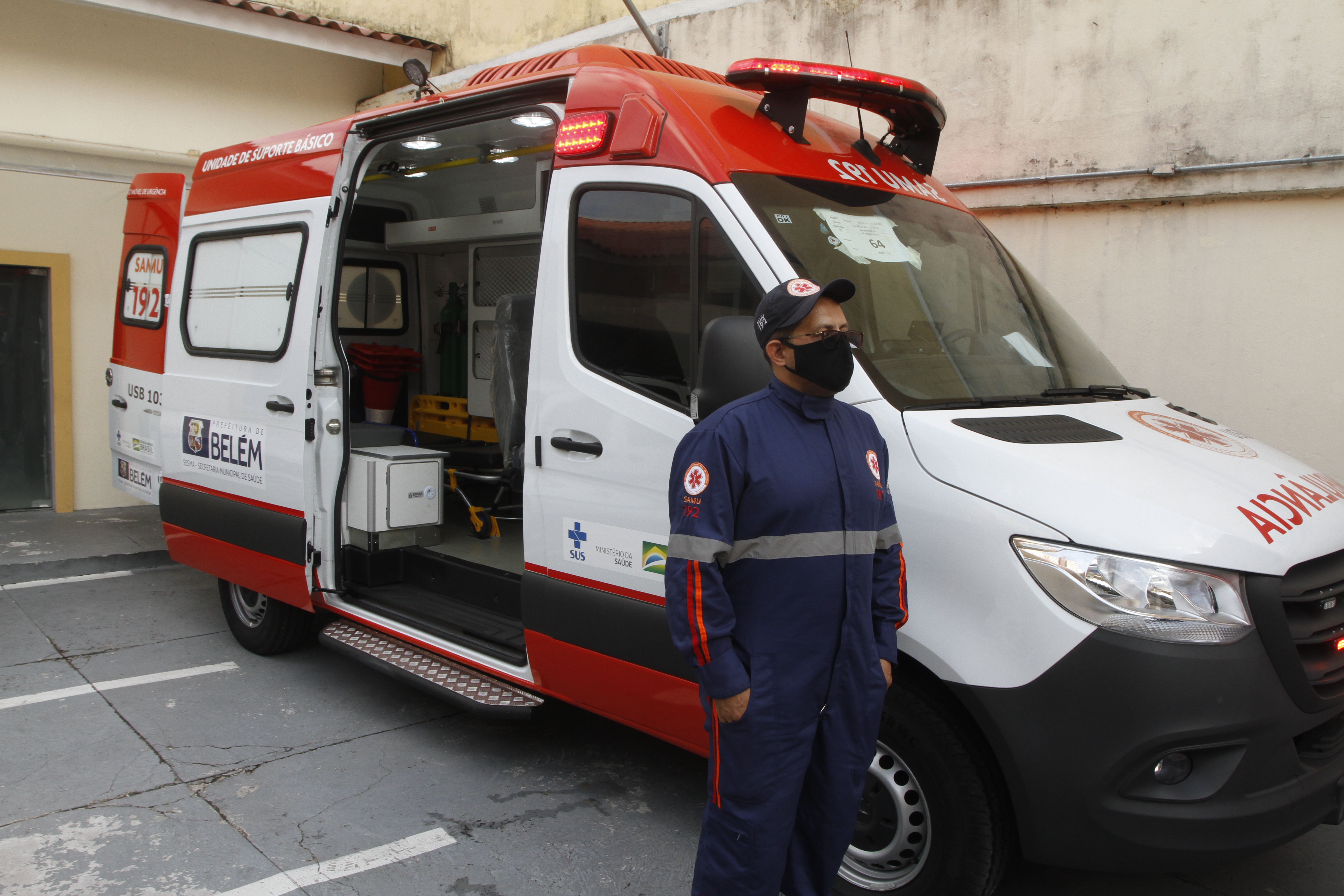 Samu ganha novas ambulâncias e tem frota renovada