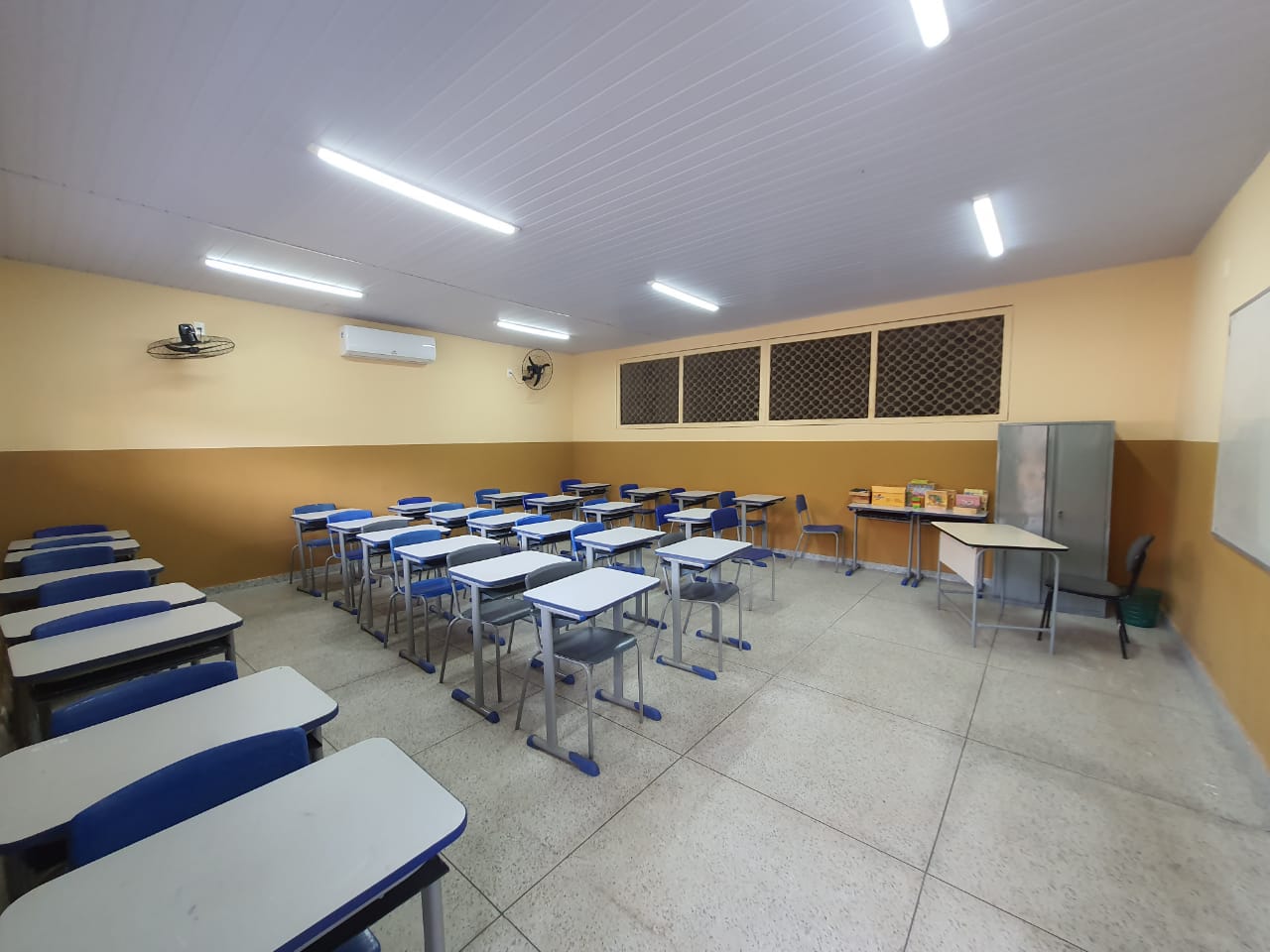 Mais de 650 alunos serão beneficiados com reforma e climatização de escola em Mosqueiro