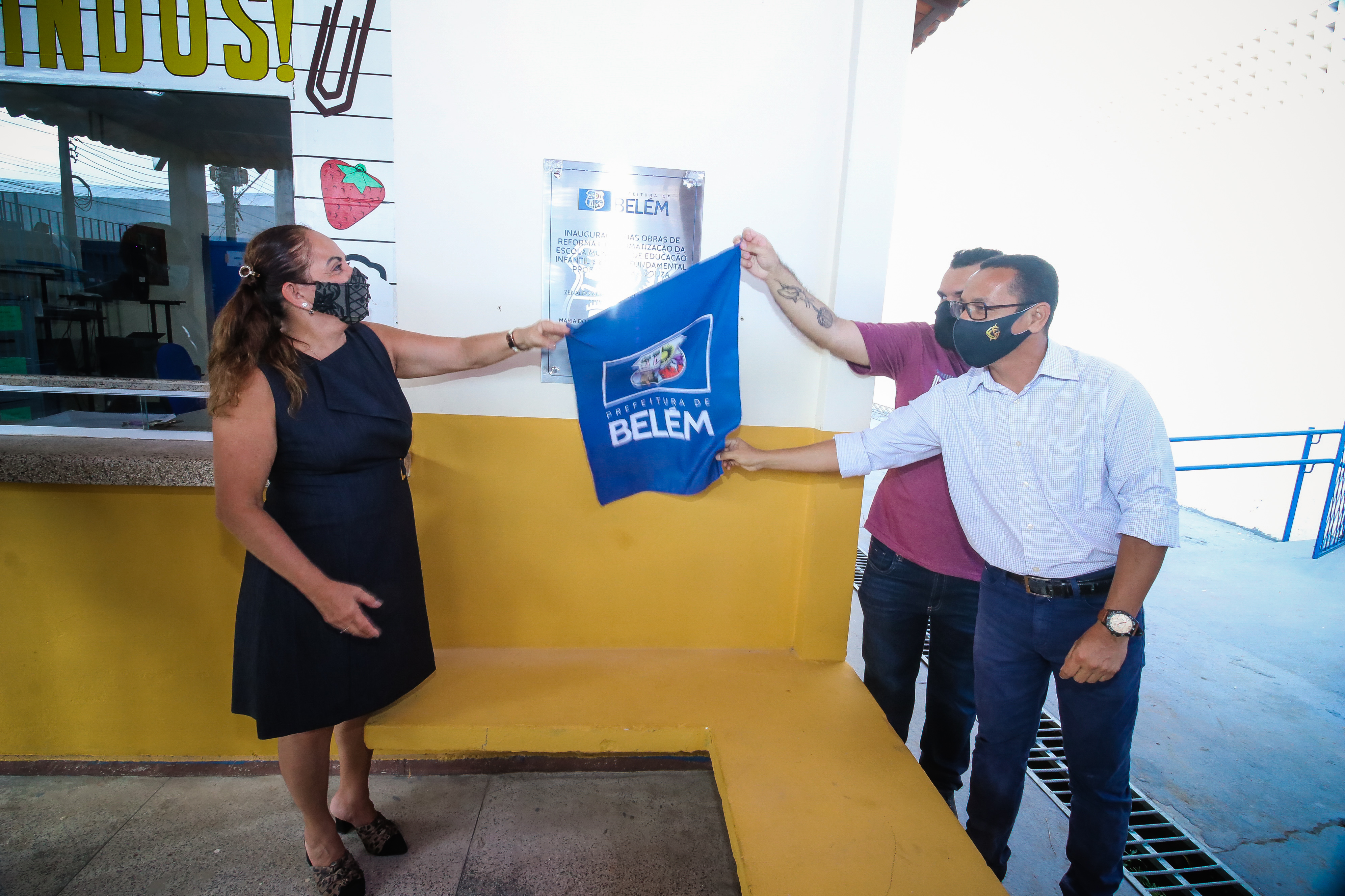 Escola Professora Terezinha Souza é reinaugurada totalmente reformada
