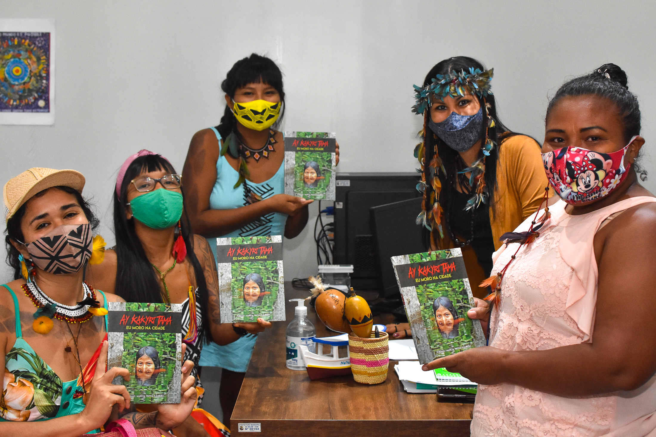 Ouvidoria-Geral do Município de Belém recebe visita de indígenas 