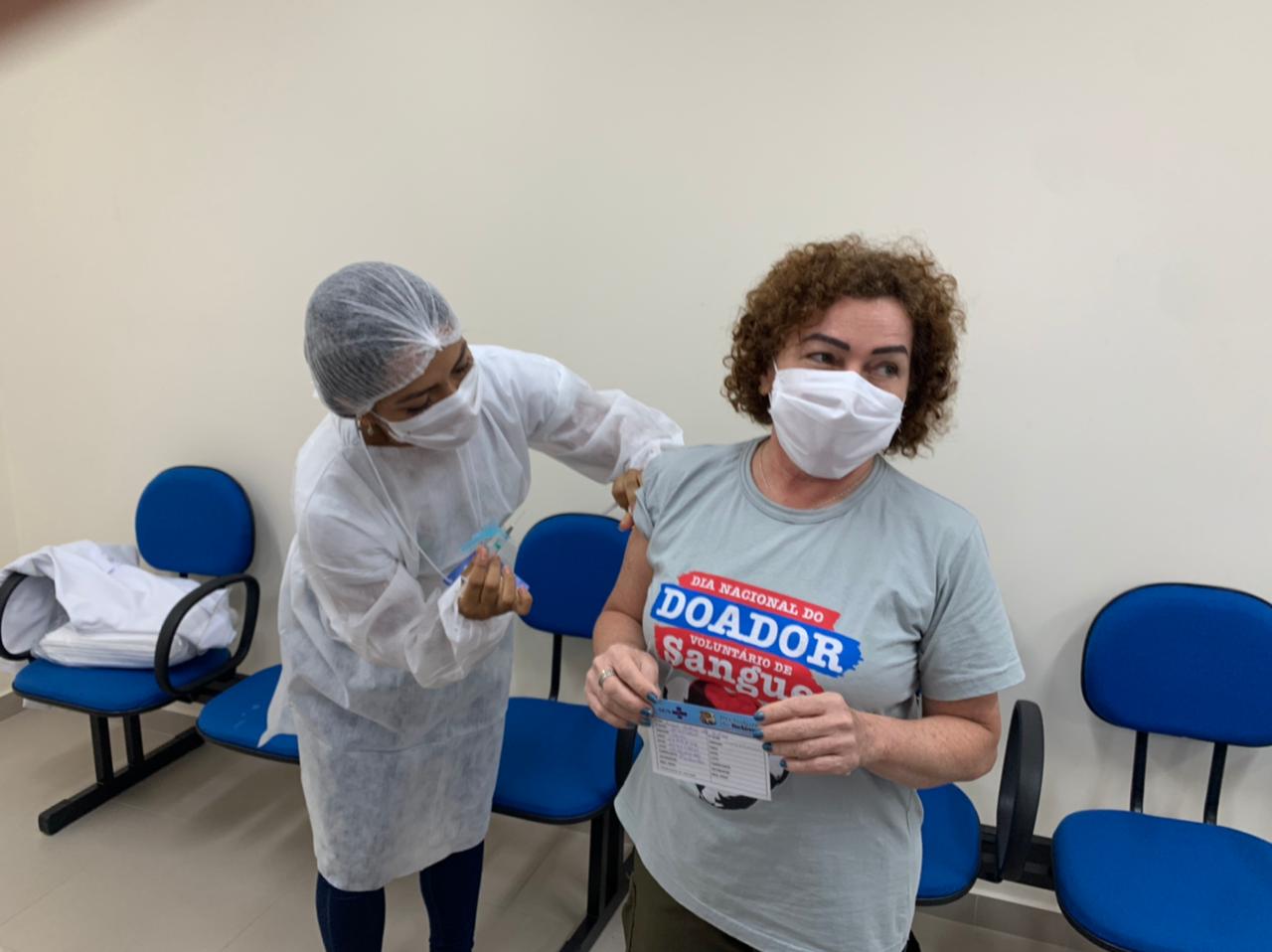 Sesma garante vacinação contra Covid-19 para 100% dos profissionais dos Prontos Socorros Municipais