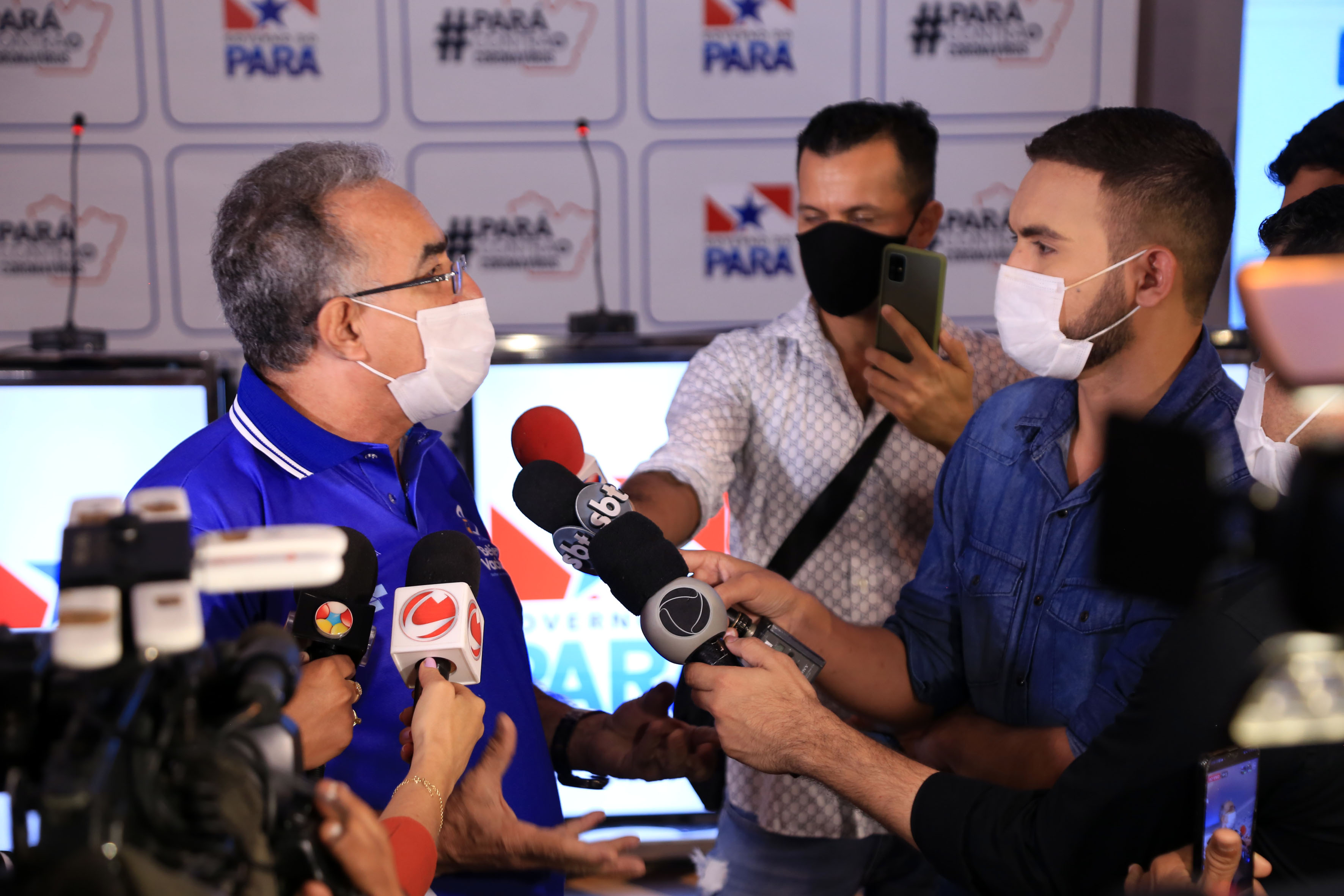 Prefeitos de Belém, Região Metropolitana e governador anunciam novas medidas  para conter a covid-19