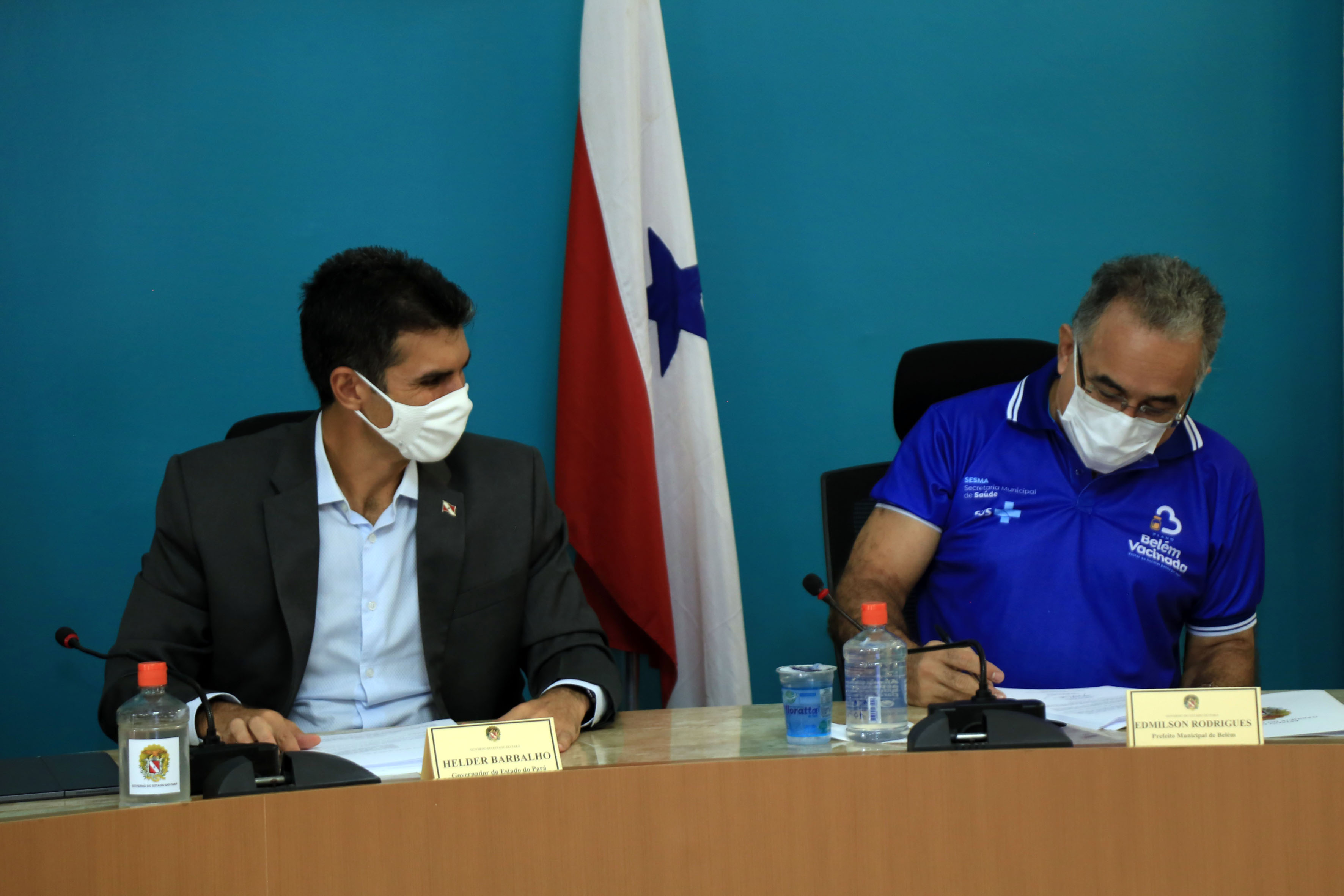 Prefeitos de Belém, Região Metropolitana e governador anunciam novas medidas  para conter a covid-19
