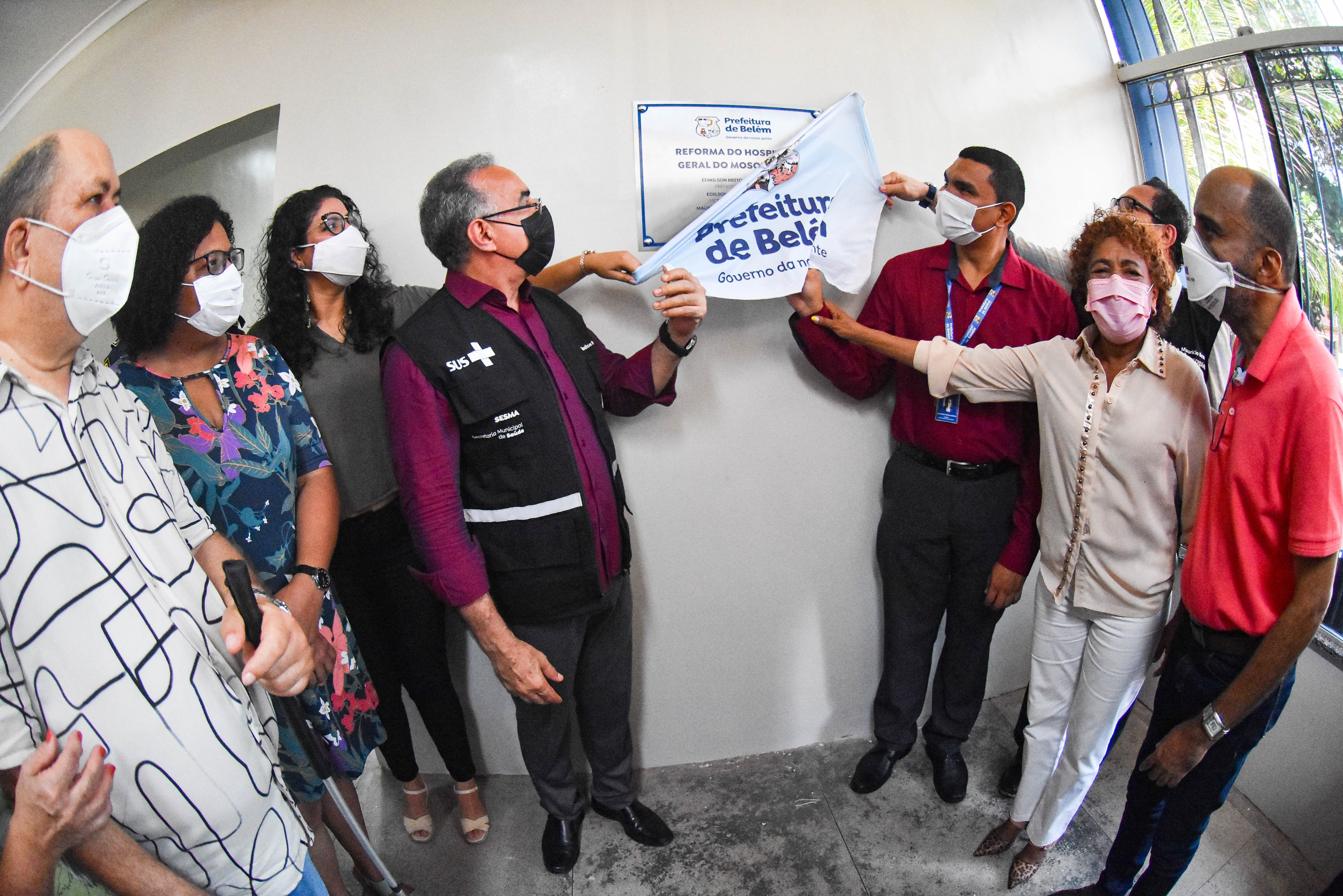 Prefeitura entrega reforma do Hospital Geral de Mosqueiro e de mais duas unidades de saúde  