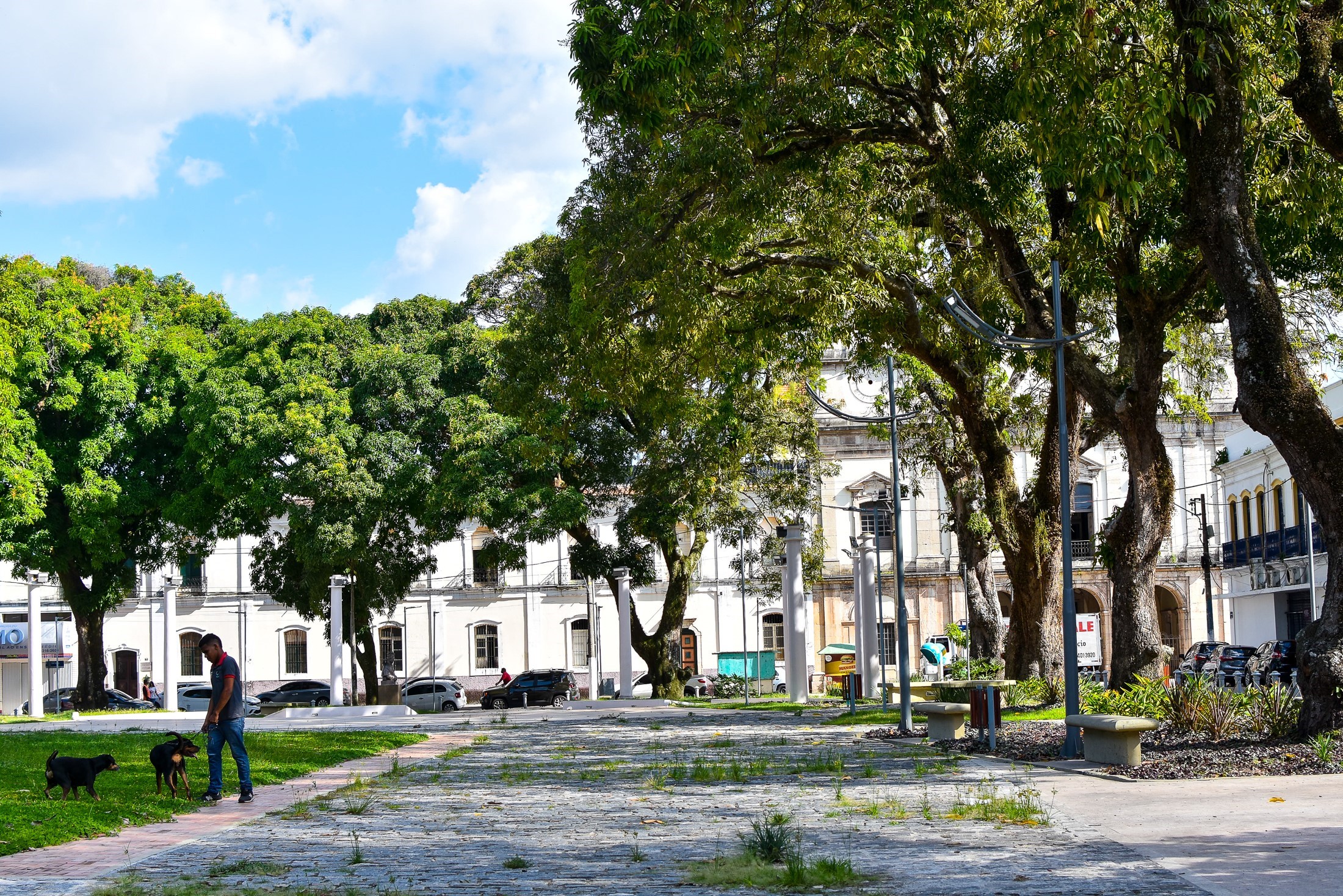 Preservação das praças do centro histórico de Belém valoriza a memória cultural da cidade