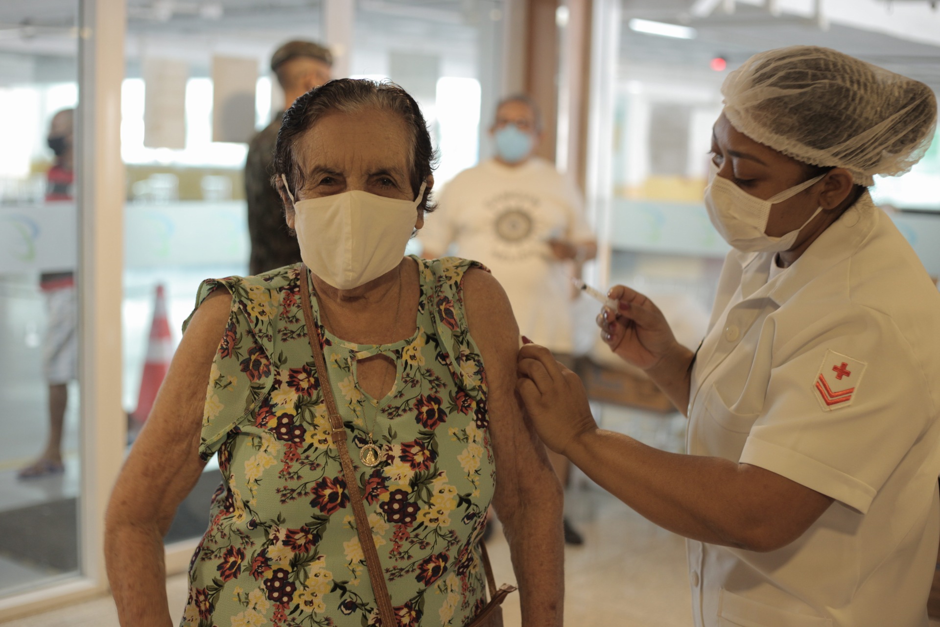Belém é a primeira capital a vacinar idosos acima de 80 anos com a quarta dose da vacina