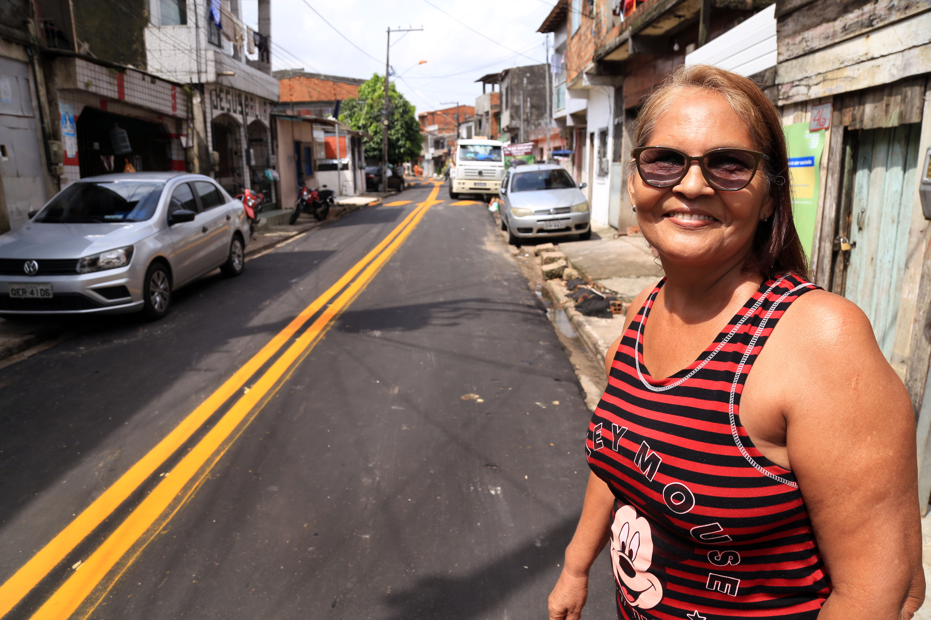 Ruas da Sacramenta são pavimentadas pela Prefeitura de Belém 