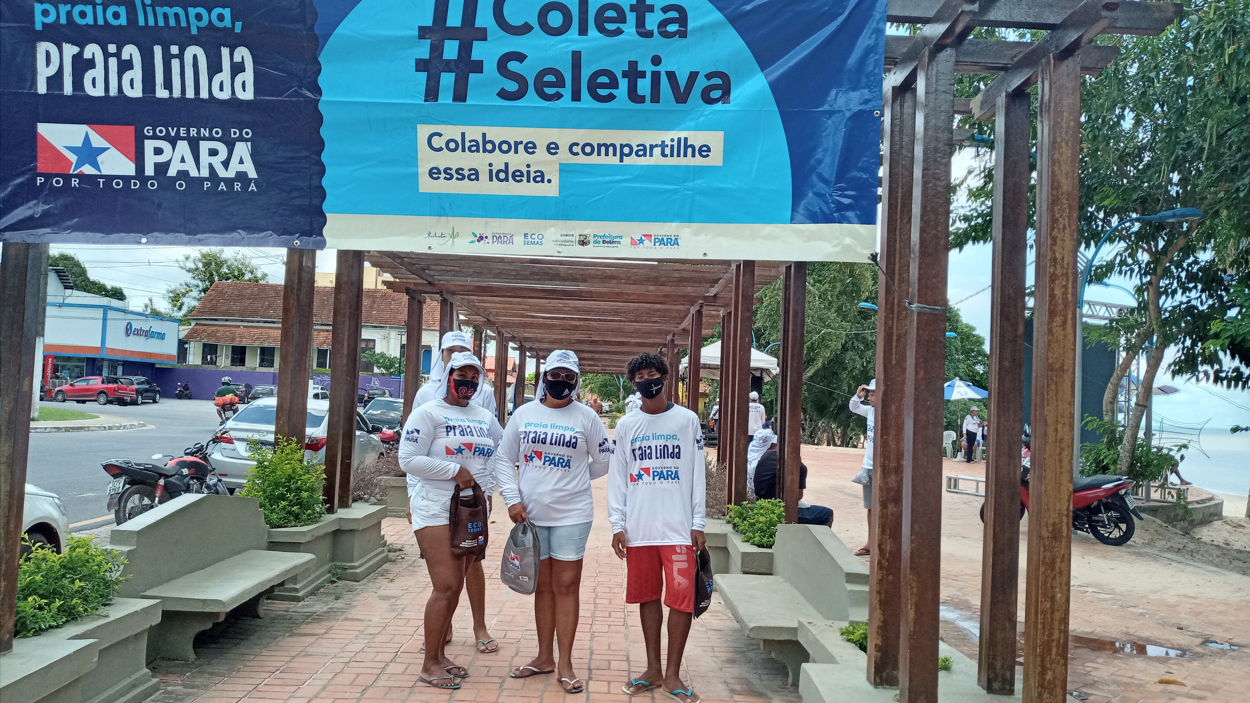 Praia Limpa envolve cooperativas de catadores e controle de endemias em Mosqueiro