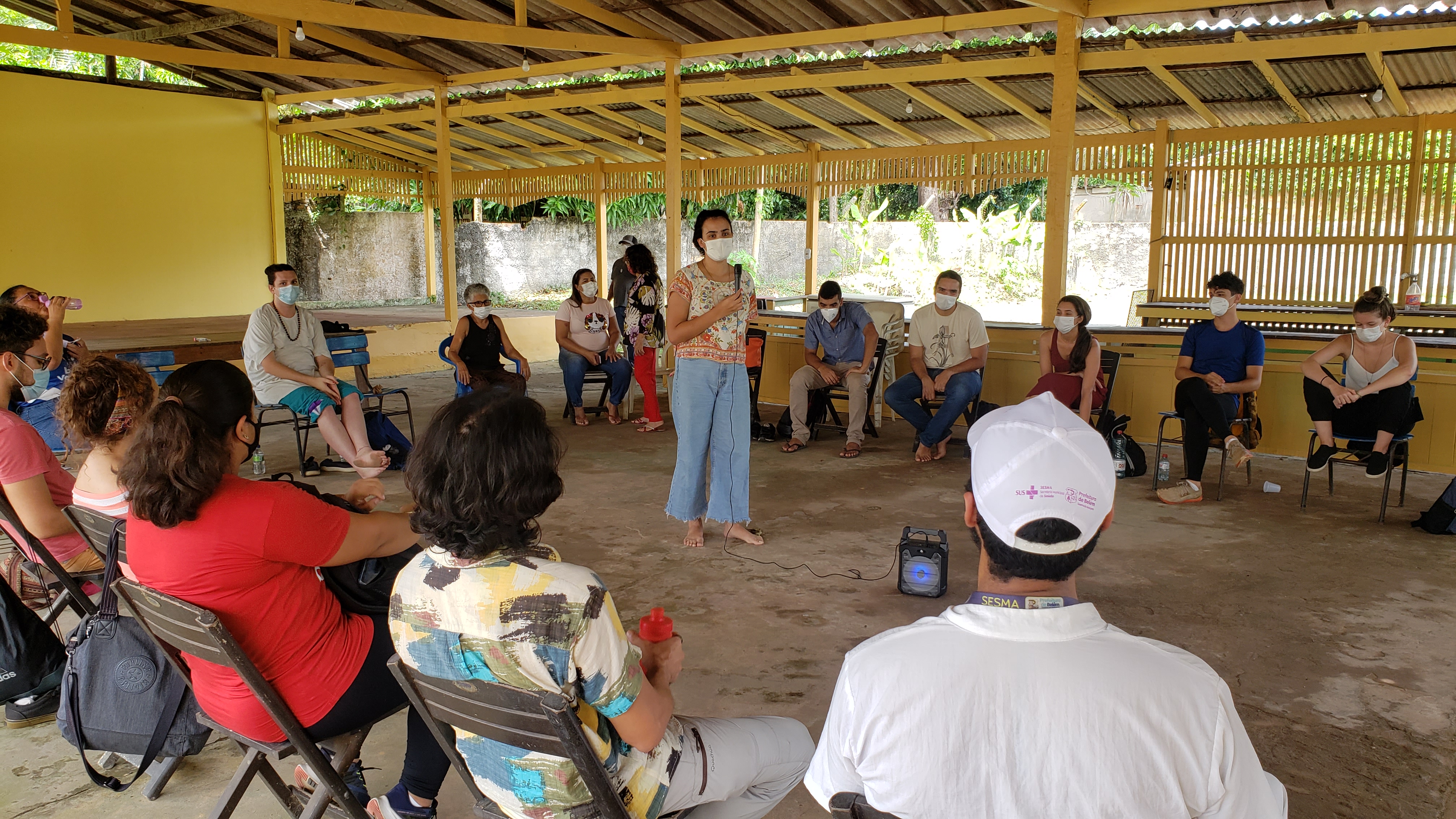 Roda de conversa discute práticas de saberes tradicionais em Cotijuba