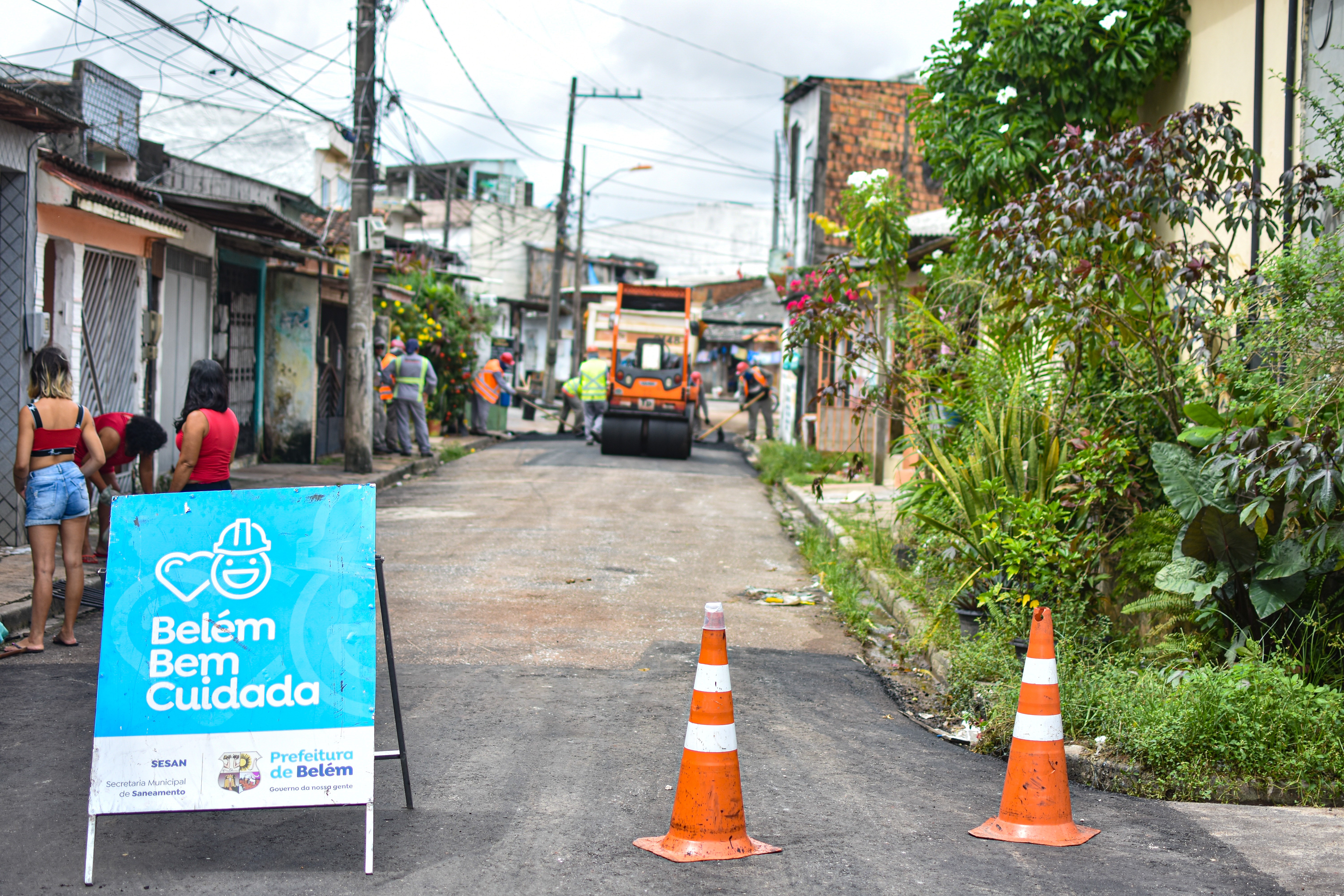 Serviços de recuperação de vias beneficiam moradores do bairro do Telégrafo