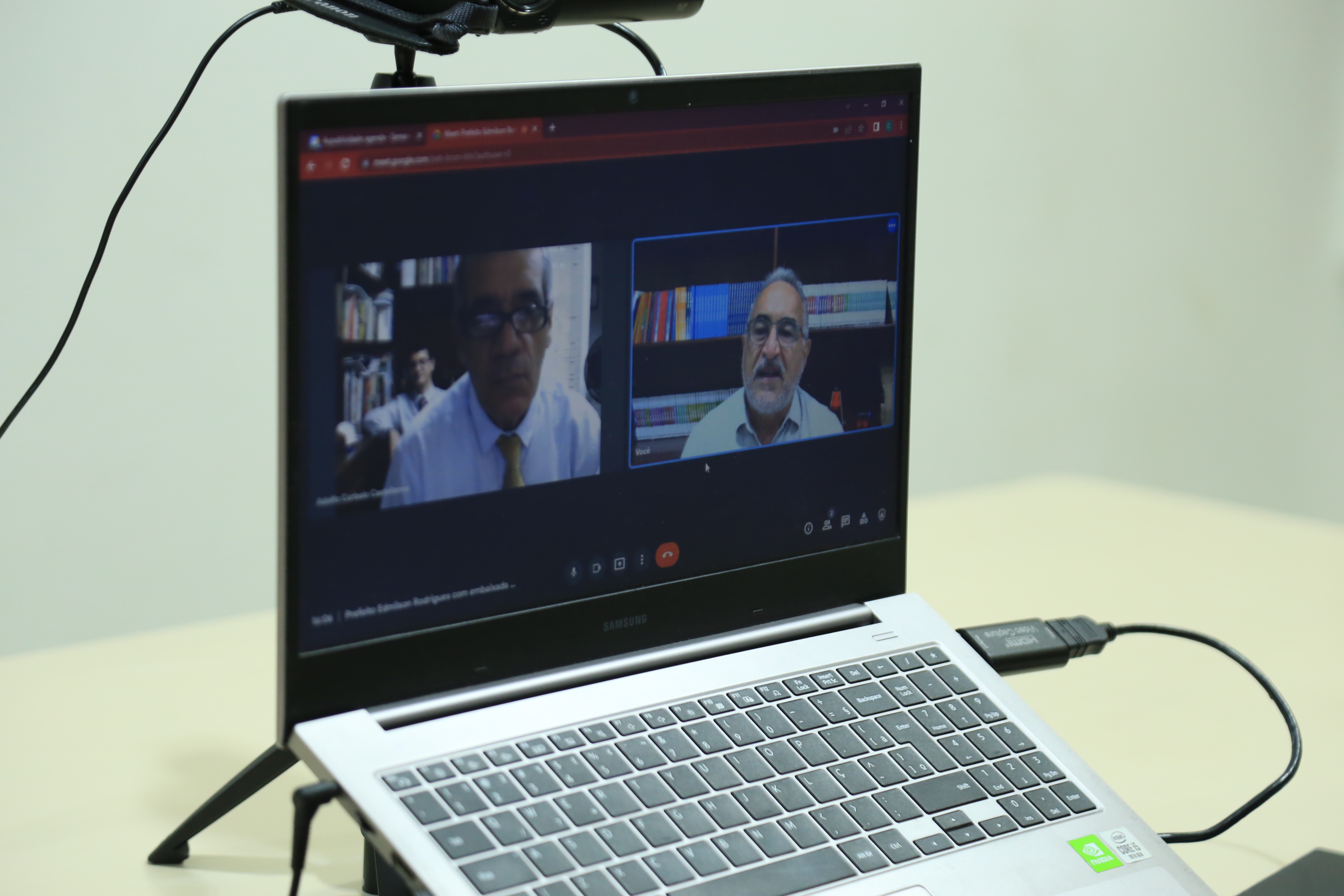 Prefeito Edmilson Rodrigues participa de reunião com embaixador de Cuba no Brasil 