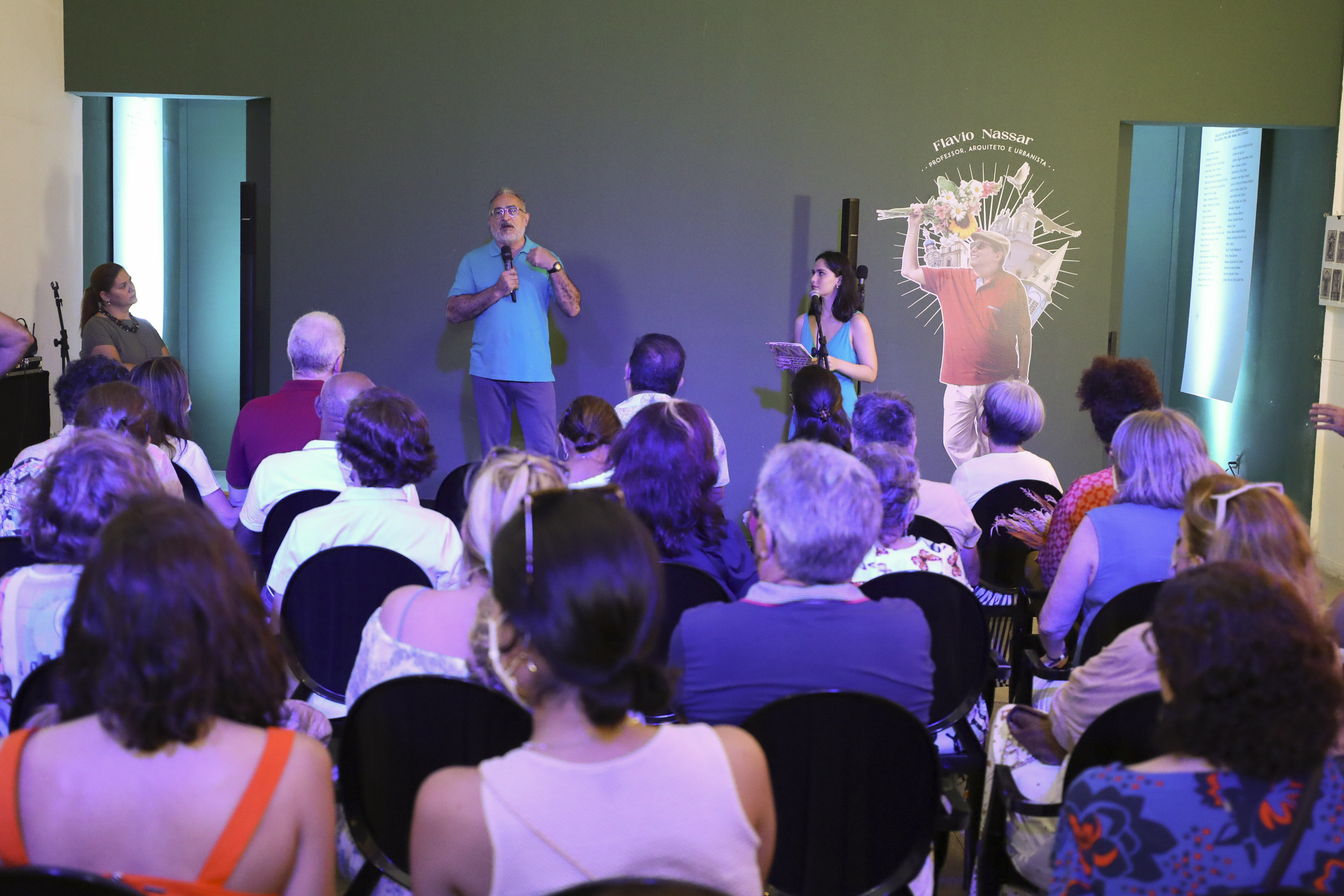 Prefeito Edmilson Rodrigues participa da reabertura do Fórum Landi e da homenagem ao professor Flávio Nassar