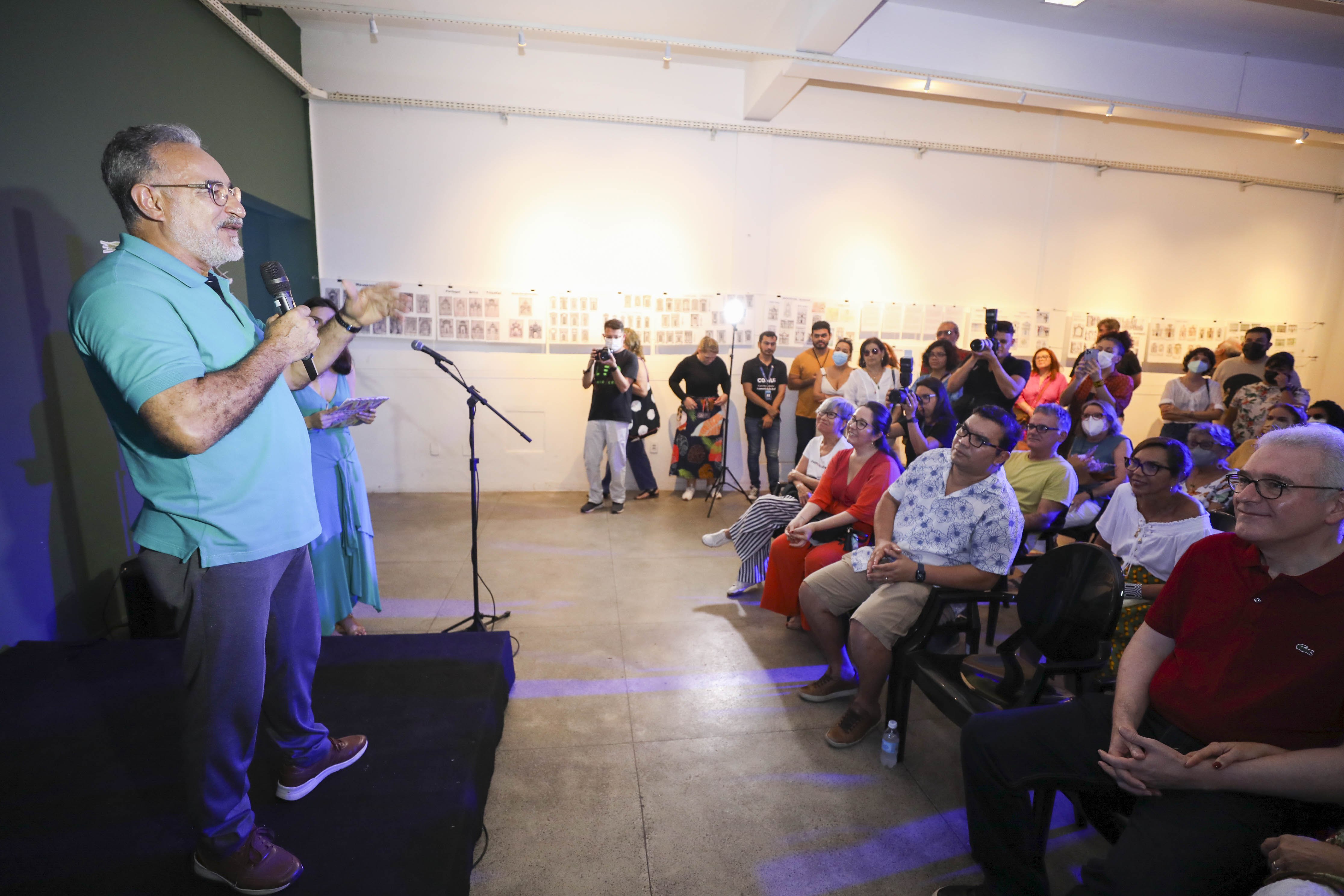 Prefeito Edmilson Rodrigues participa da reabertura do Fórum Landi e da homenagem ao professor Flávio Nassar