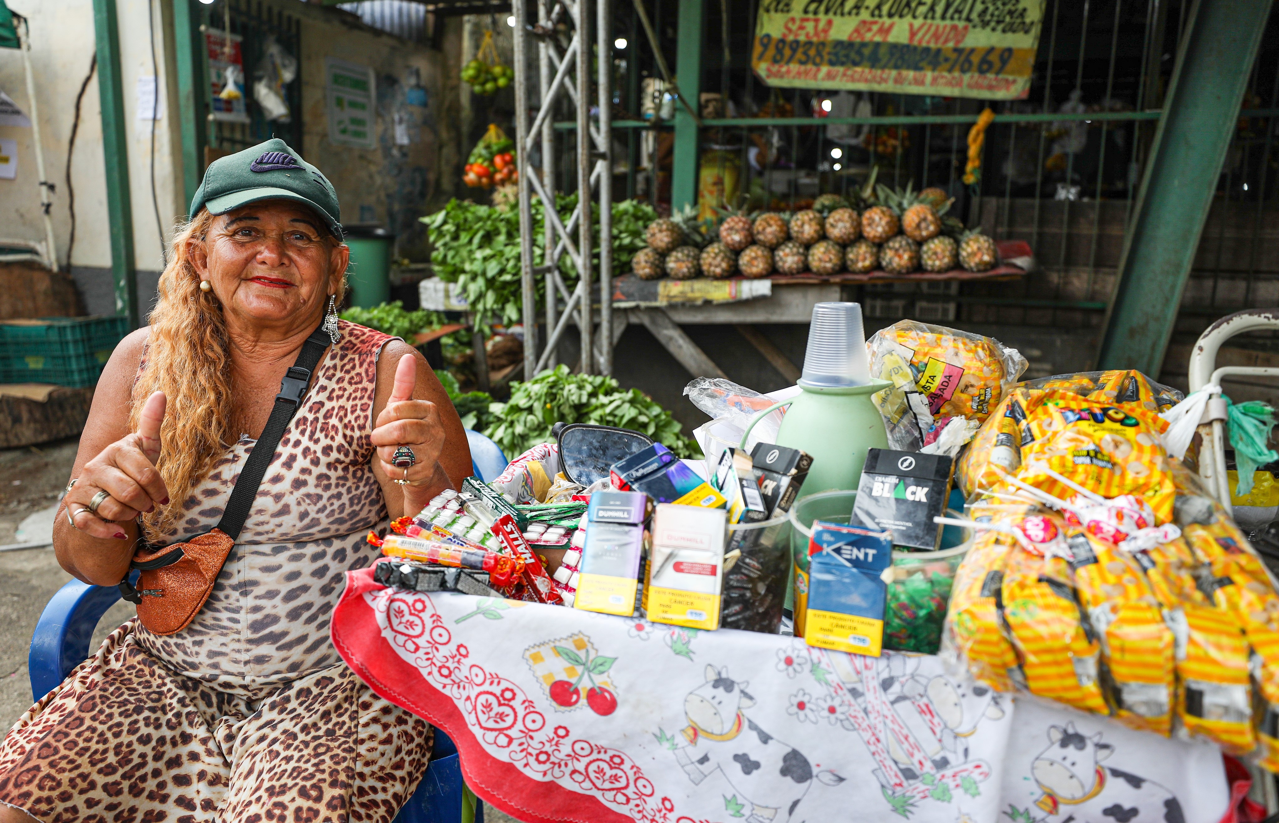Feirantes da Pedreira fazem festa para São Pedro e para comemorar reforma anunciada pela Prefeitura