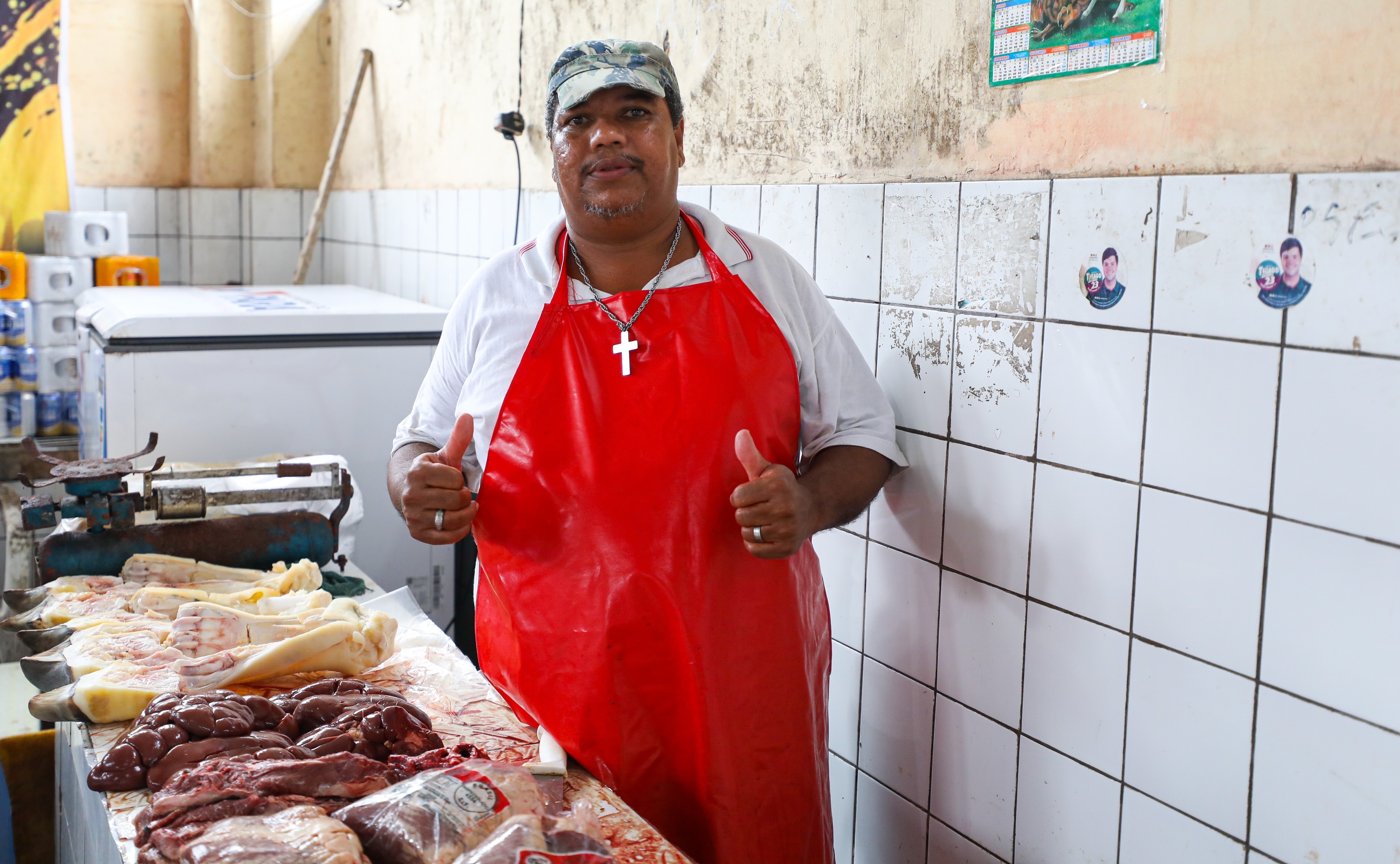 Feirantes da Pedreira fazem festa para São Pedro e para comemorar reforma anunciada pela Prefeitura
