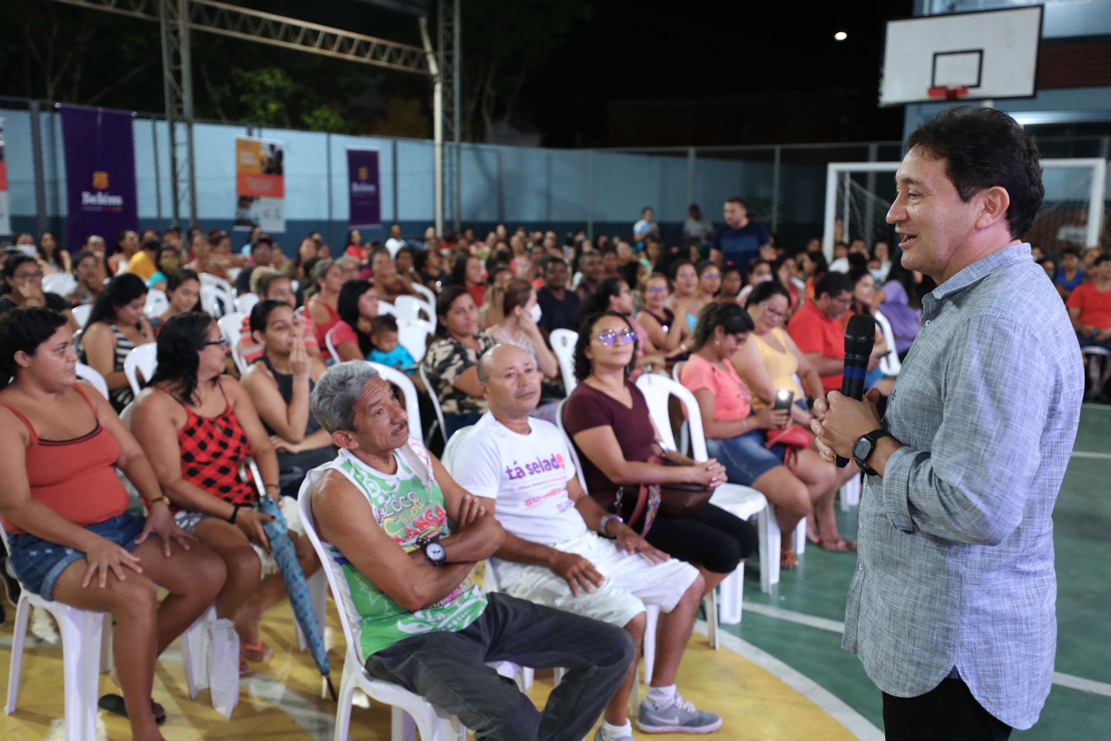 Plenária do Bora Belém no bairro da Terra Firme reúne inúmeras famílias beneficiadas nesta quarta, 29