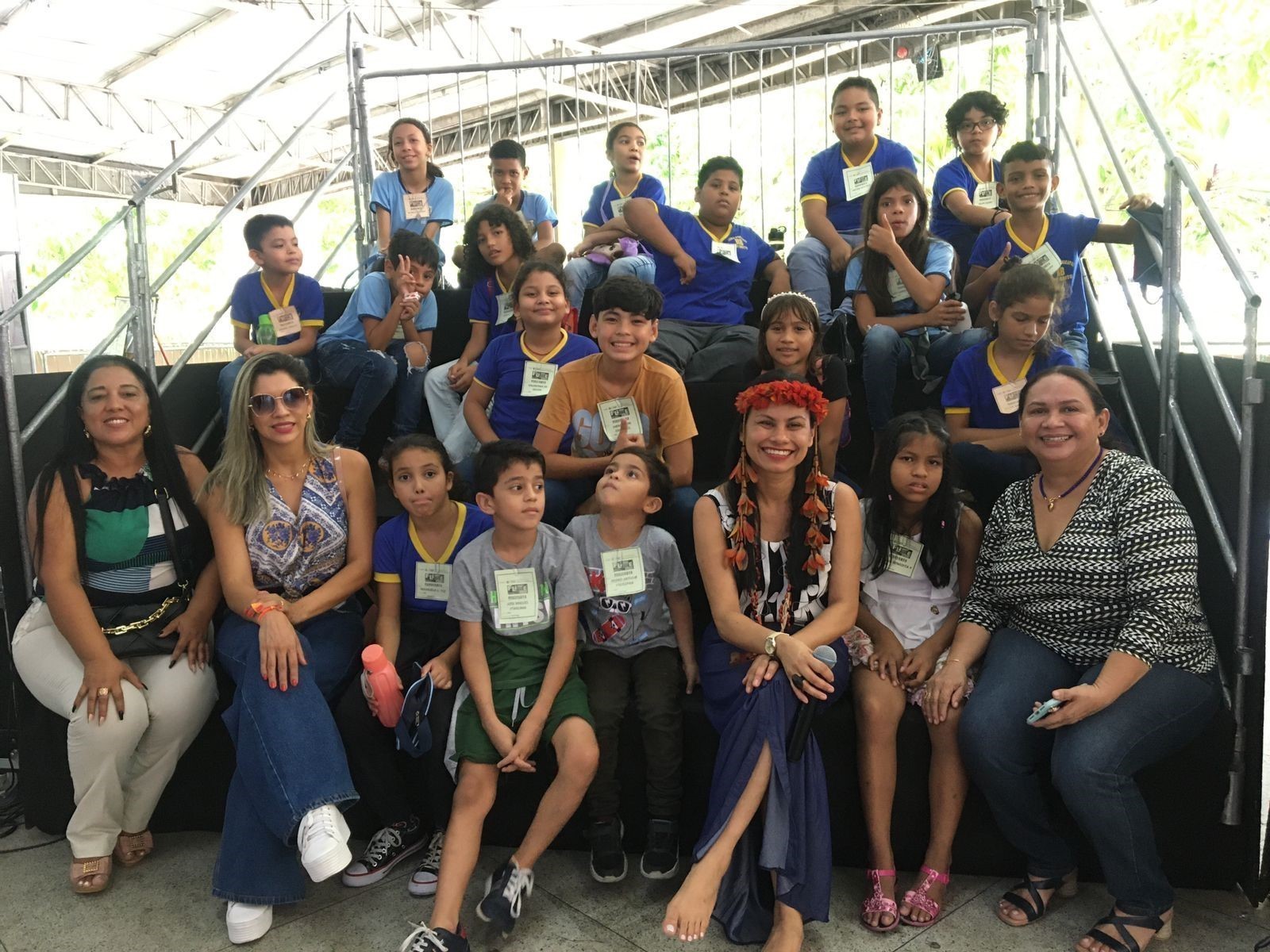  Escritora Márcia Kambeba fala sobre cultura indígena para crianças de Belém