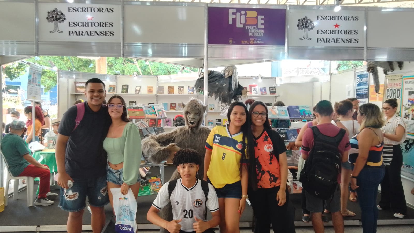 Organização da I Festa Literária de Belém contabiliza mais de 60 mil visitantes