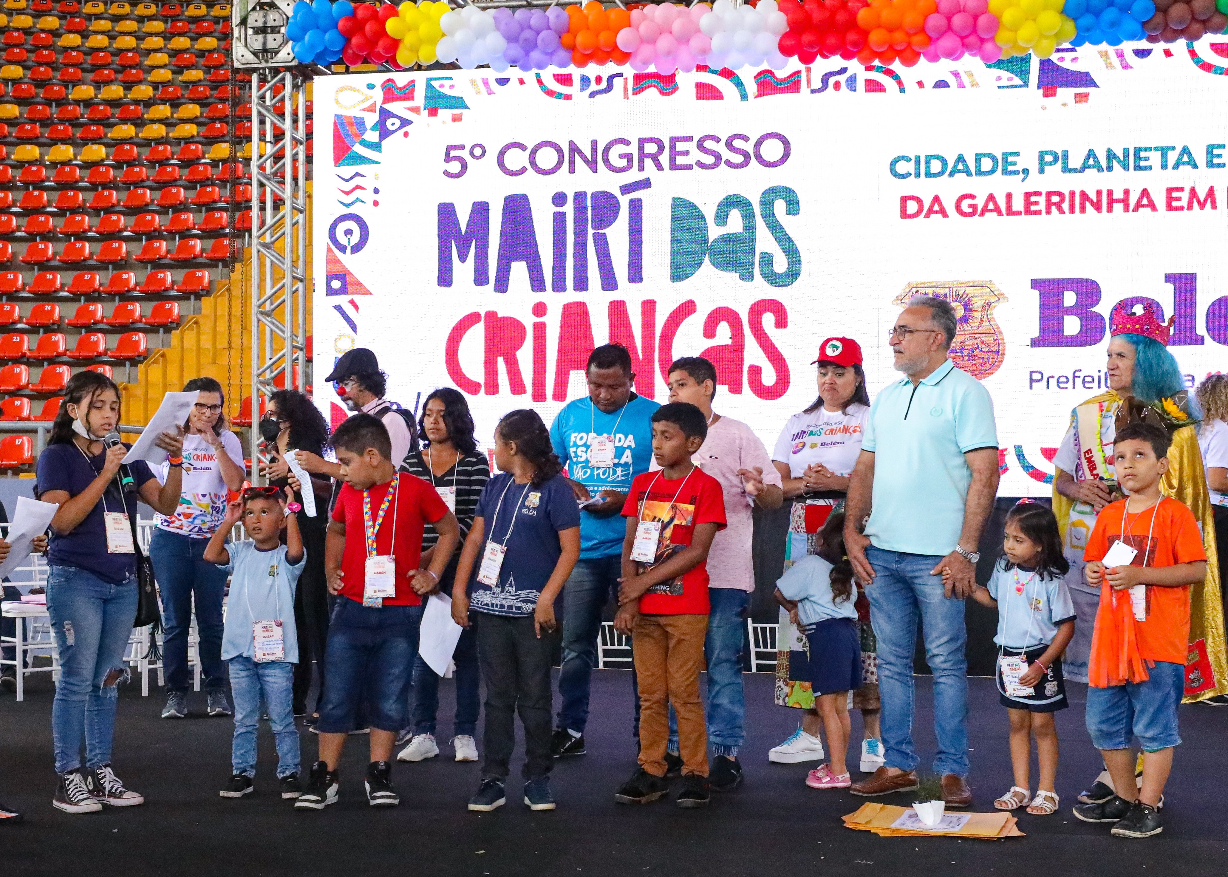 Belém tem momento de escuta de demandas para a cidade e reafirma direitos no 5º Congresso Mairí das Crianças