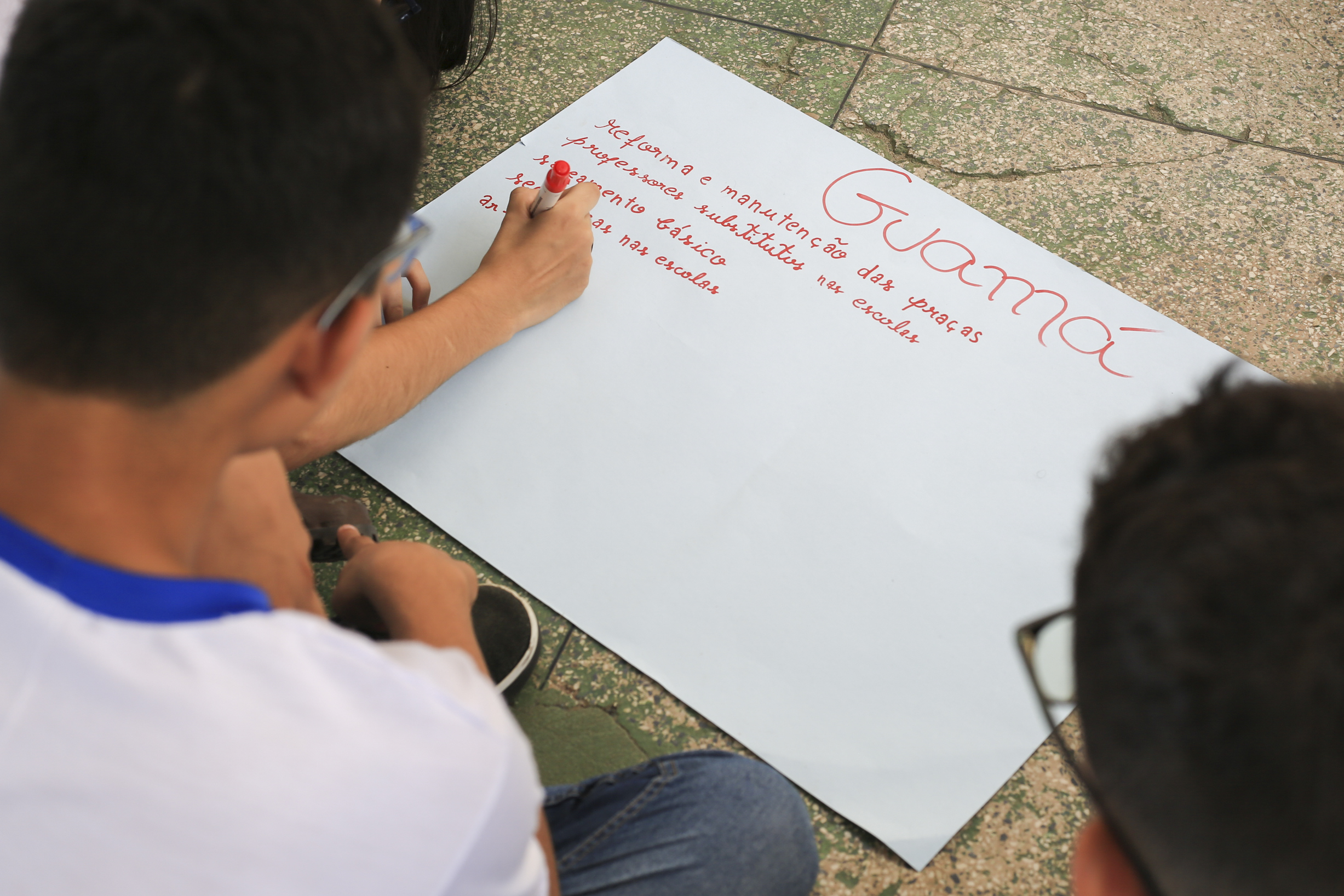 Adolescentes do Guamá propõem melhorias para cidade em plenária preparatória do Tá Selado