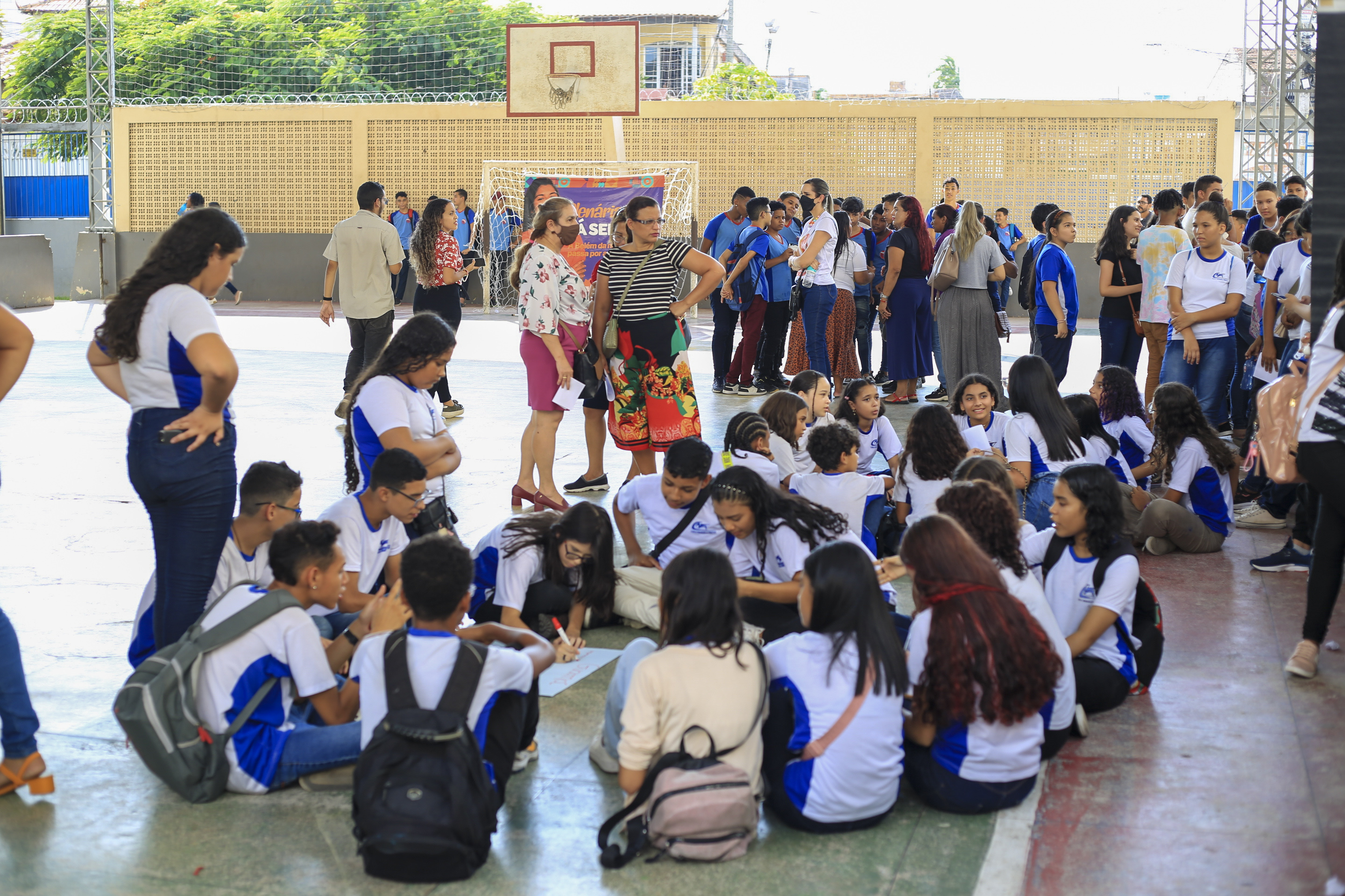 Adolescentes do Guamá propõem melhorias para cidade em plenária preparatória do Tá Selado