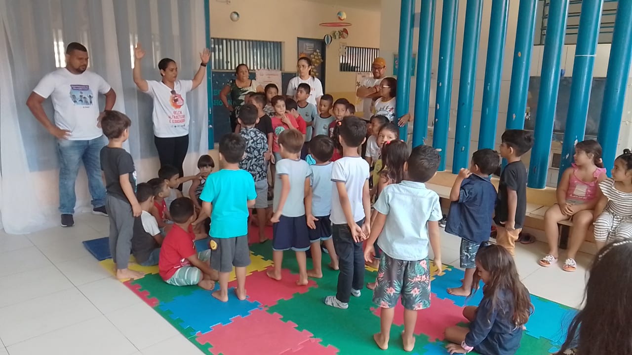 Gincana da Cultura Corporal anima a criançada da educação infantil municipal