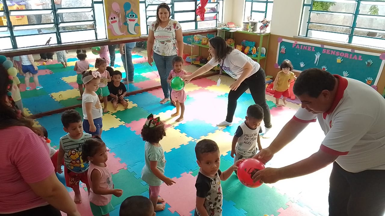 Gincana da Cultura Corporal anima a criançada da educação infantil municipal