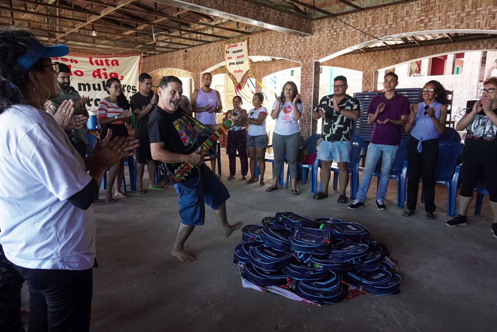 Educadores do Movimento Sem Terra têm formação para atuar no Alfabetiza Belém