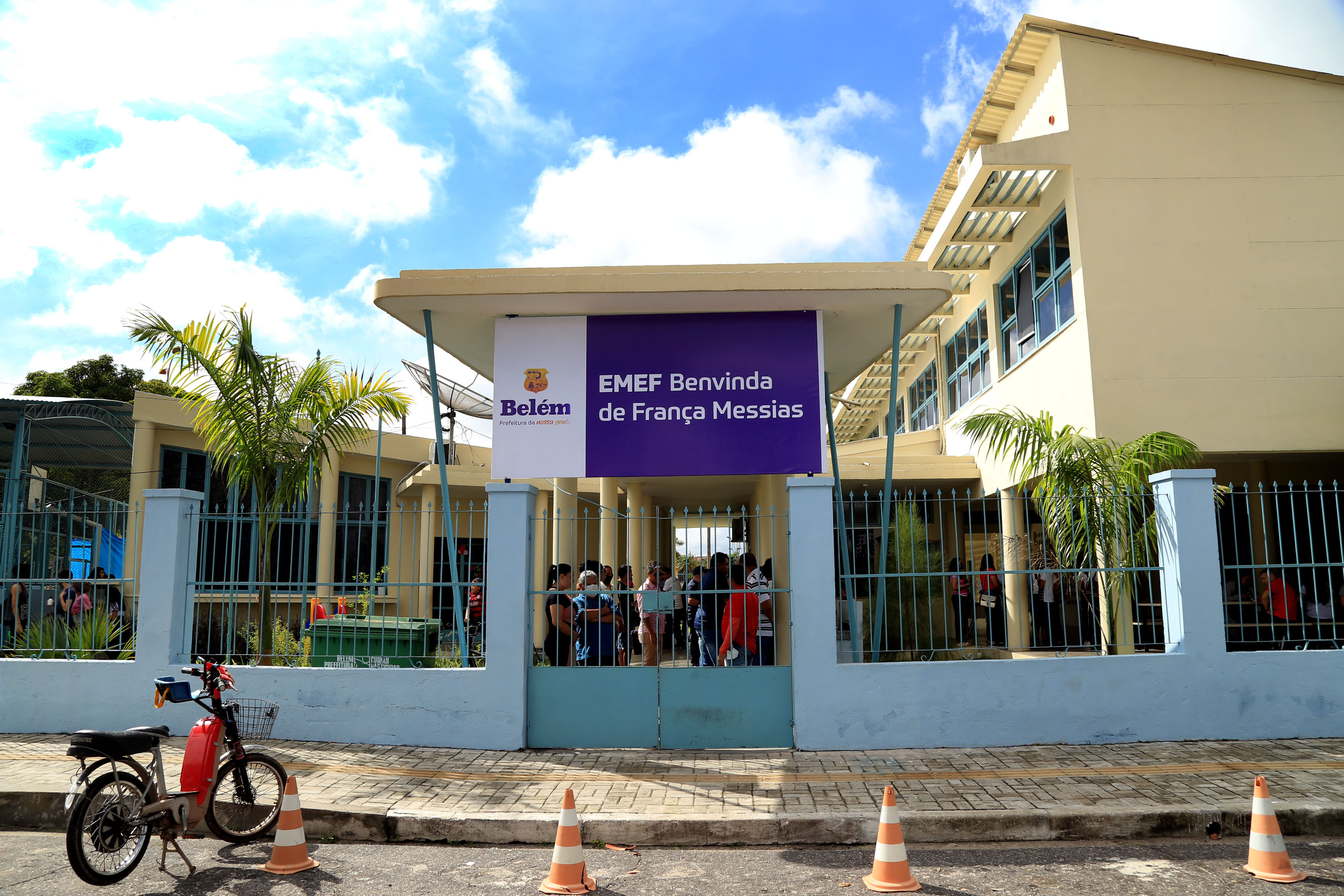 Escola Benvinda de França Messias deve ser entregue na próxima semana totalmente reformada
