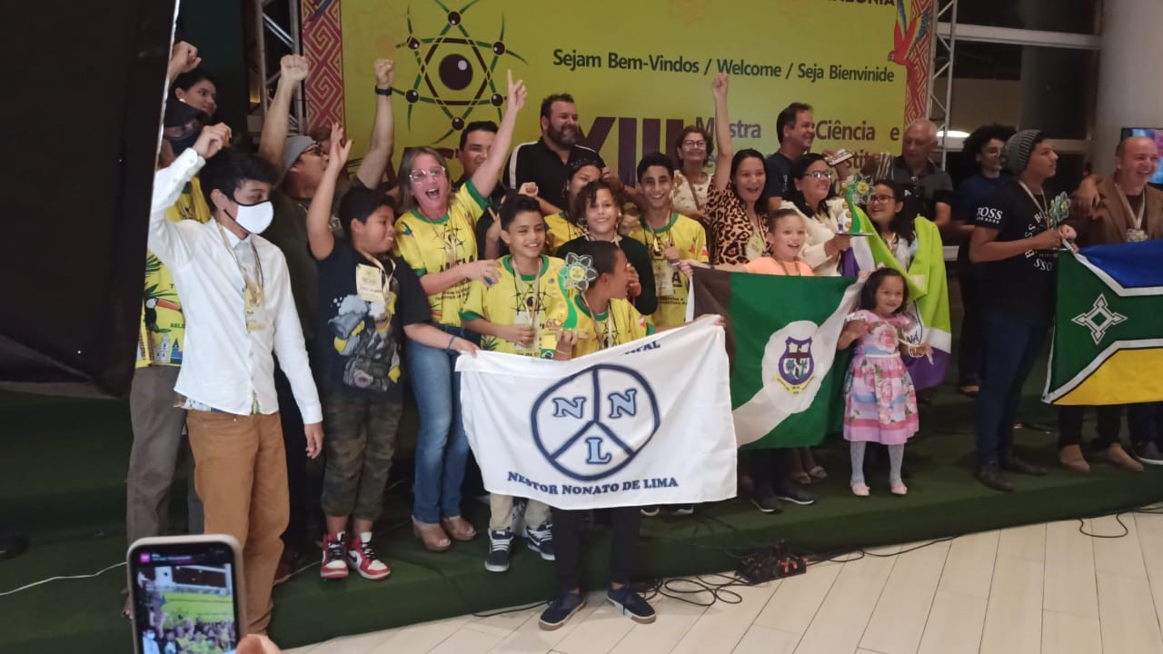 Escola Municipal Nestor Nonato ganha prêmio internacional de robótica na Mostra de Ciência e Tecnologia 2022