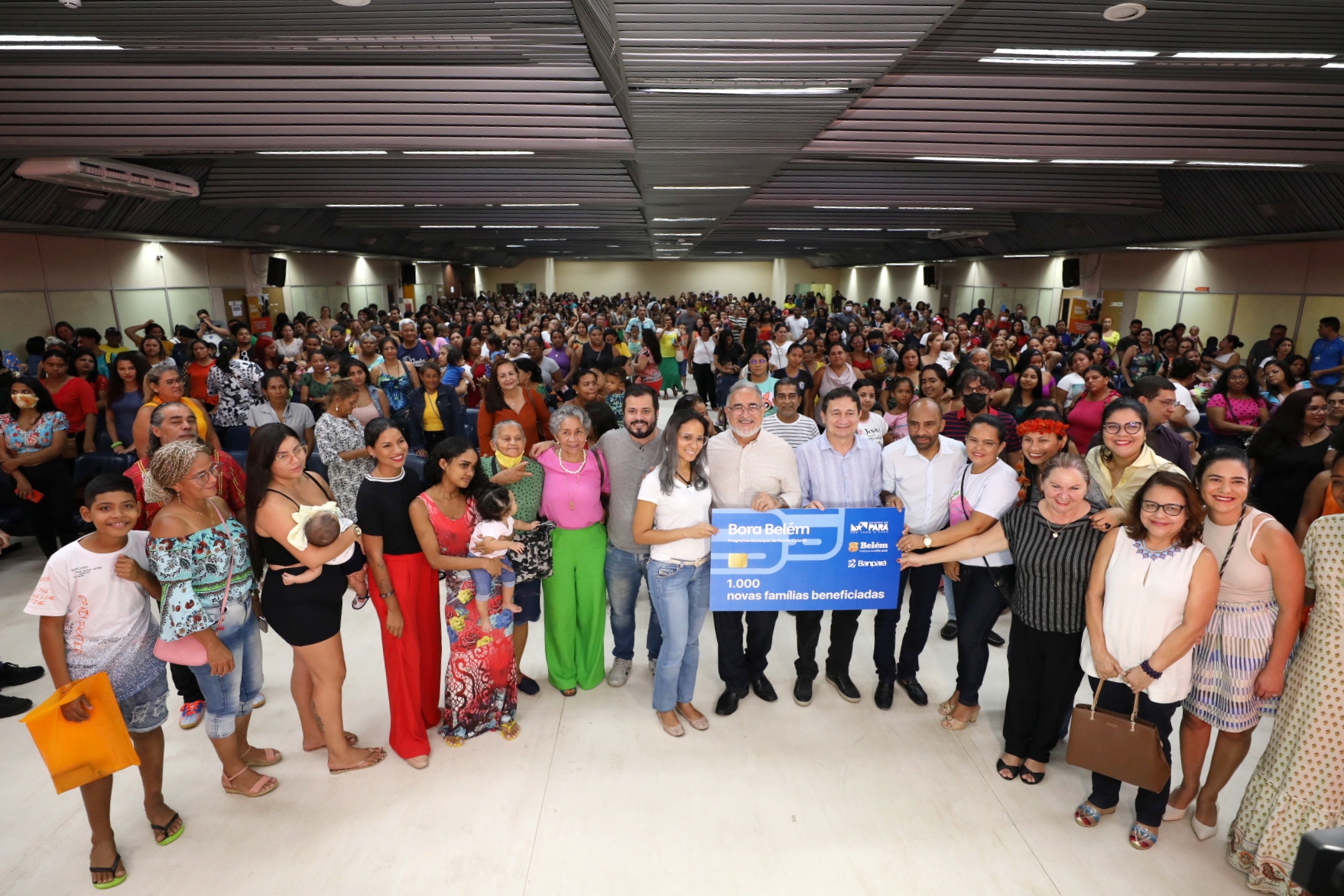 Bora Belém alcança 18 mil famílias com mais de mil beneficiários incluídos nesta quarta-feira, 11