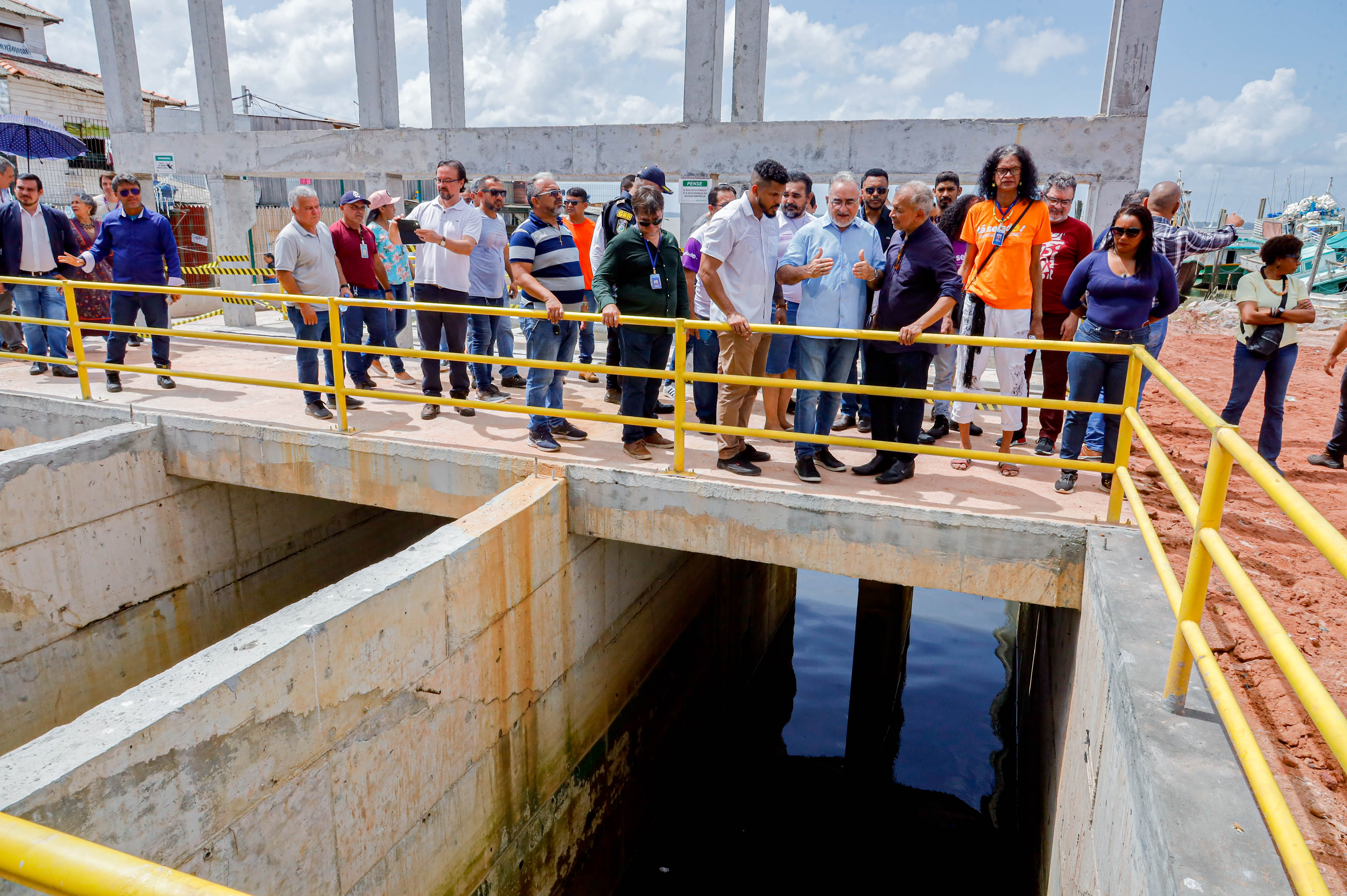 Inaugurado Canal de Descarga no Jurunas que vai conter alagamentos em três bairros de Belém