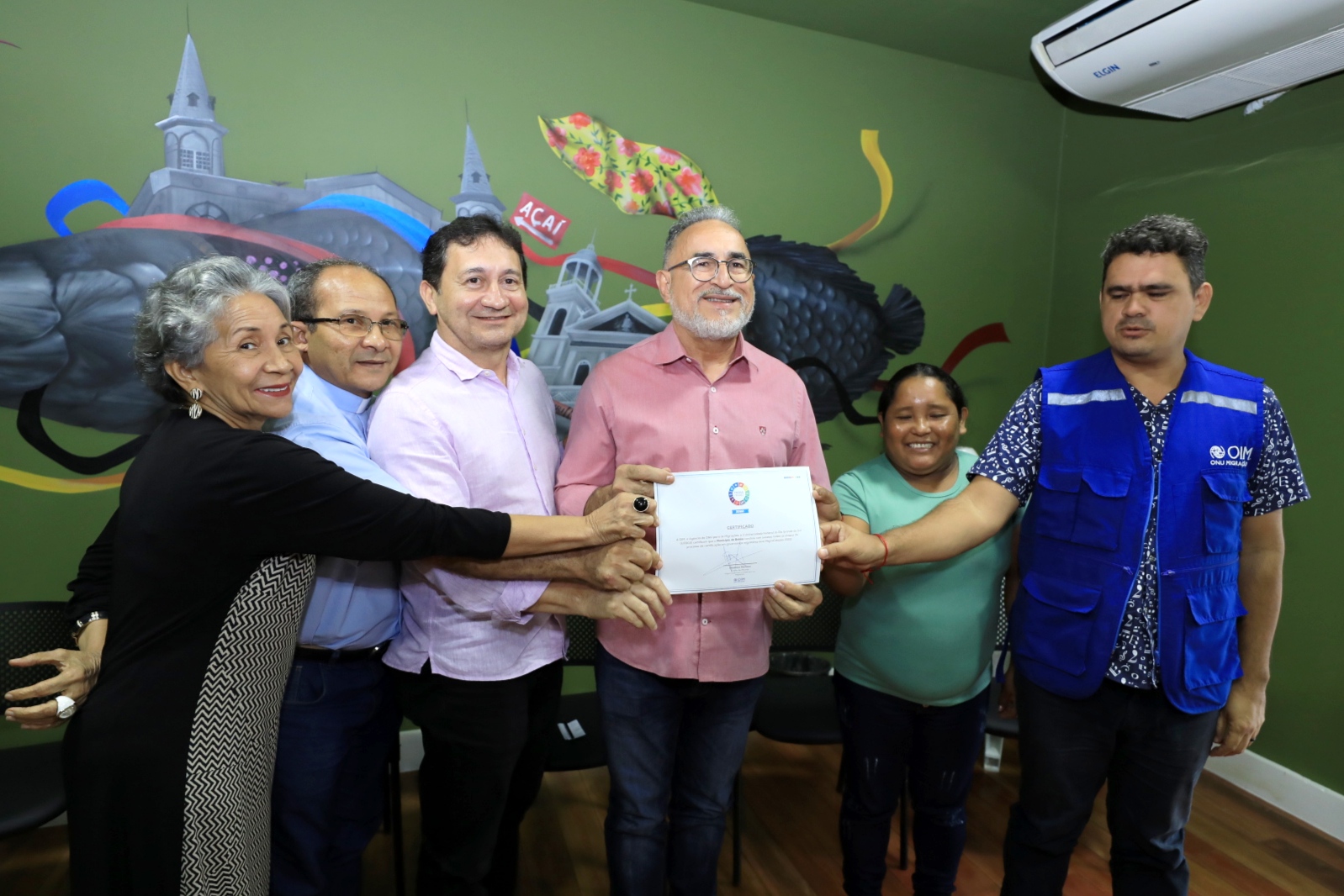 Prefeitura é premiada pela segundo ano consecutivo com o selo da ONU pela política migratória