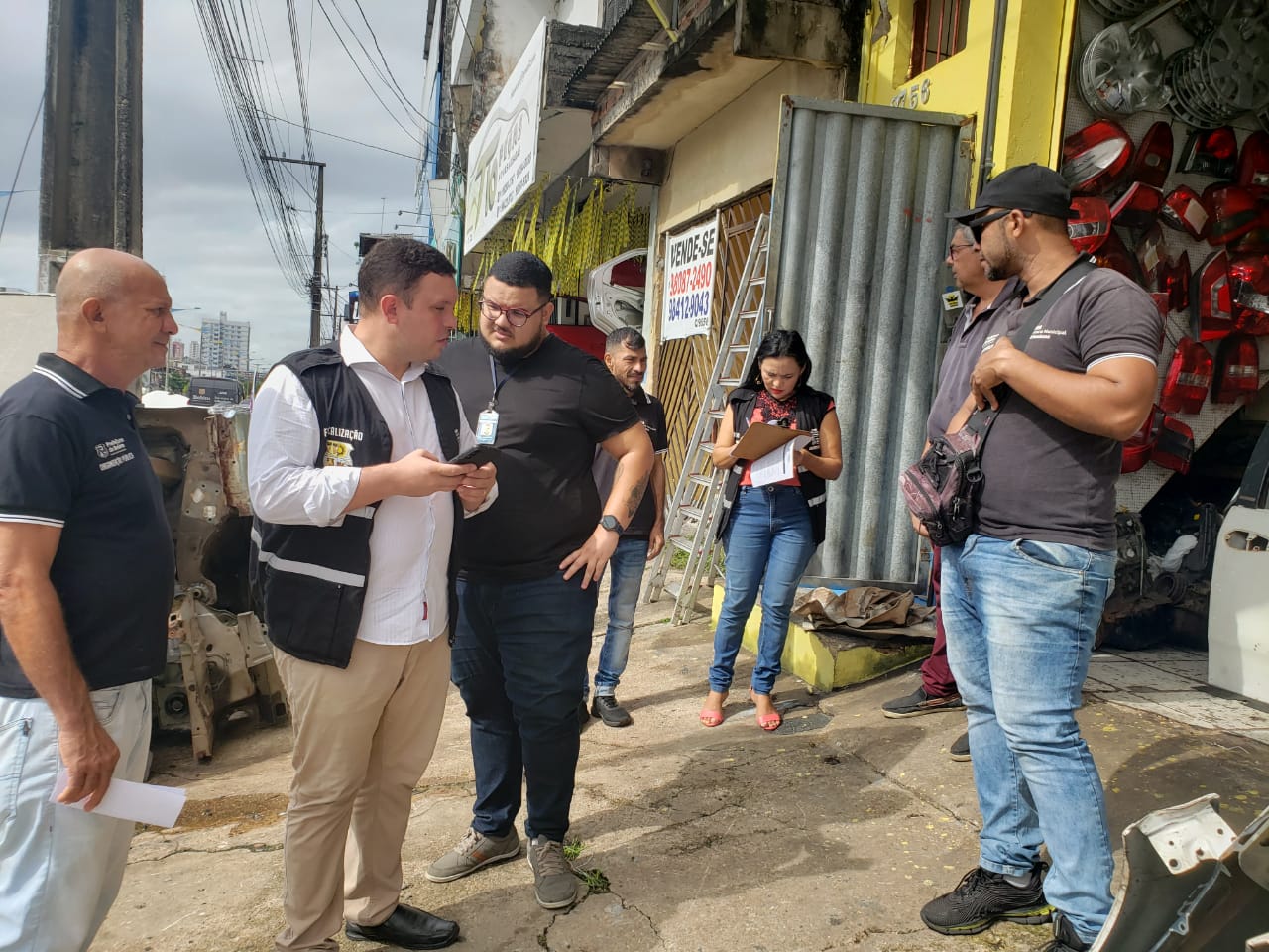 Prefeitura de Belém orienta a retirada de peças e sucatas na avenida Pedro Miranda
