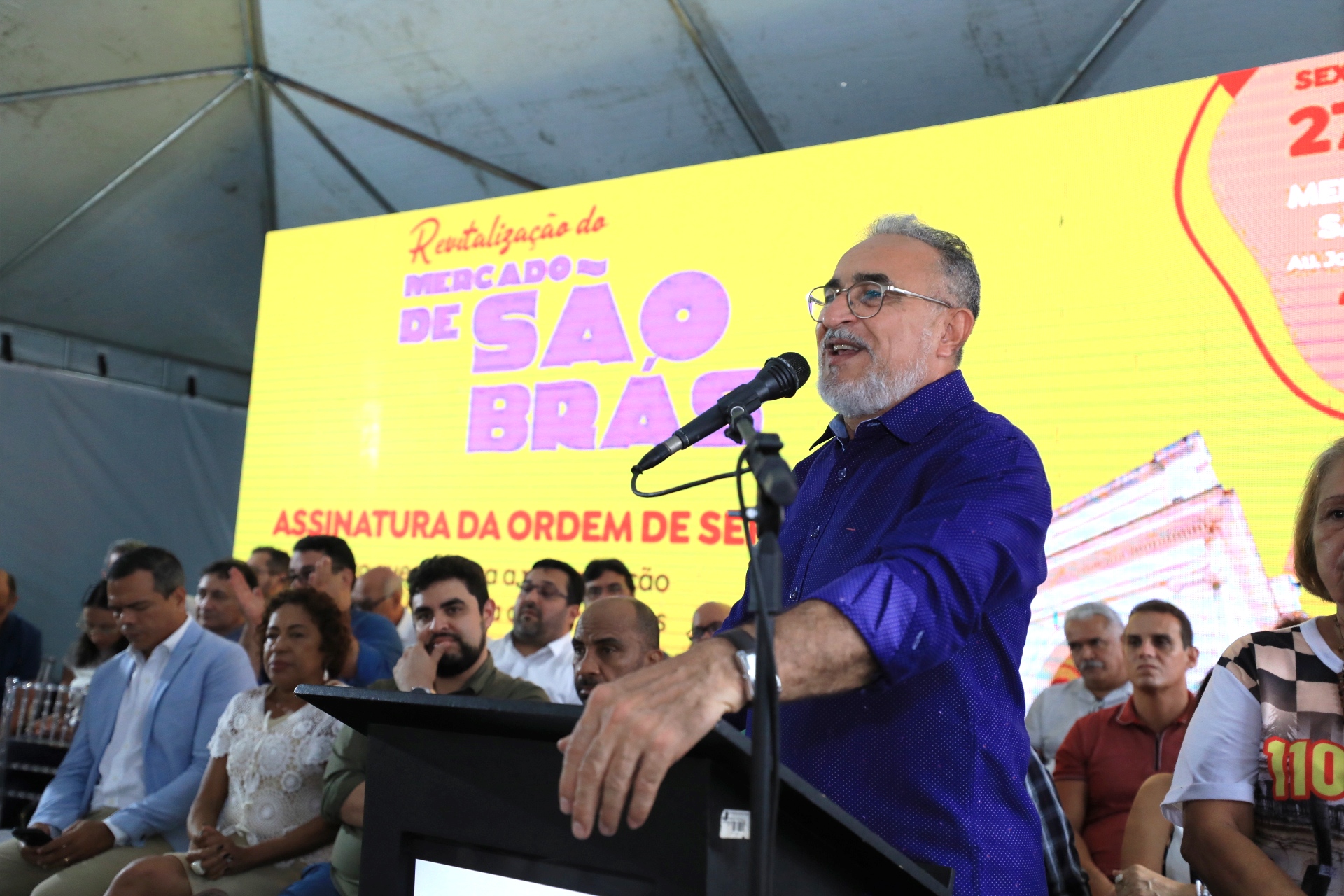 Assinada Ordem de Serviço para reforma e requalificação do Mercado de São Brás