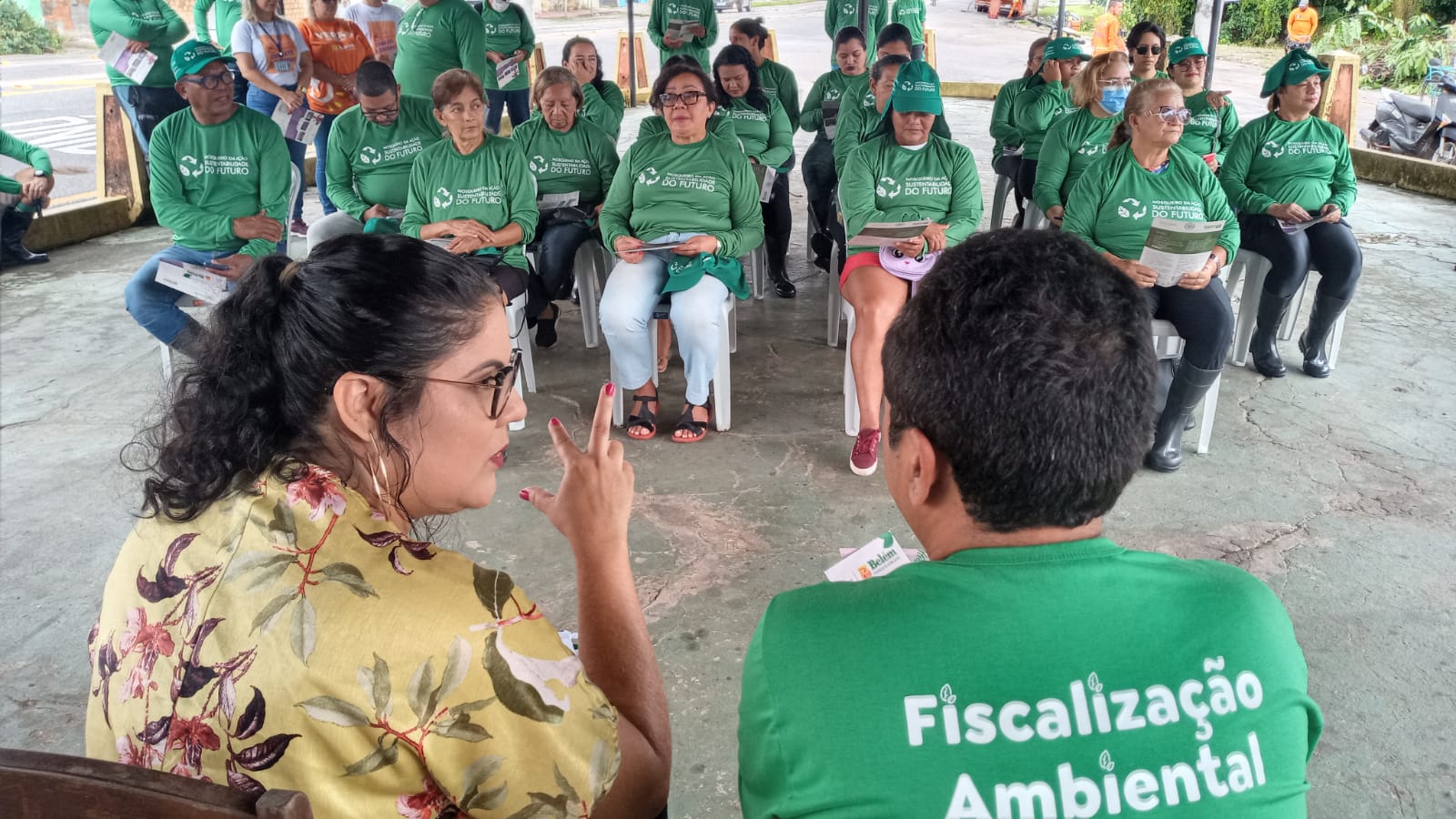 Projeto ambiental recupera áreas de descarte irregular de lixo em Mosqueiro