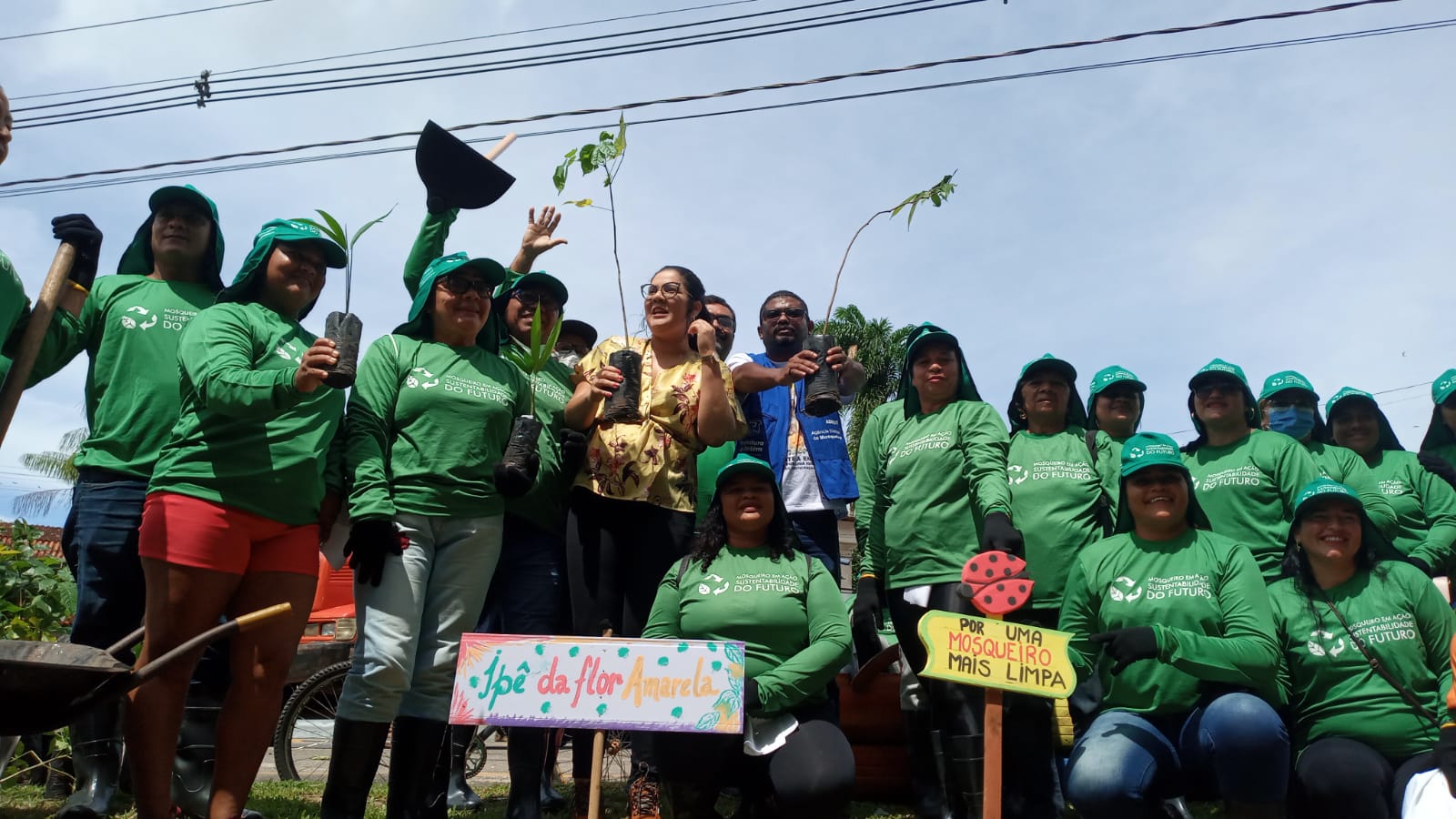 Projeto ambiental recupera áreas de descarte irregular de lixo em Mosqueiro