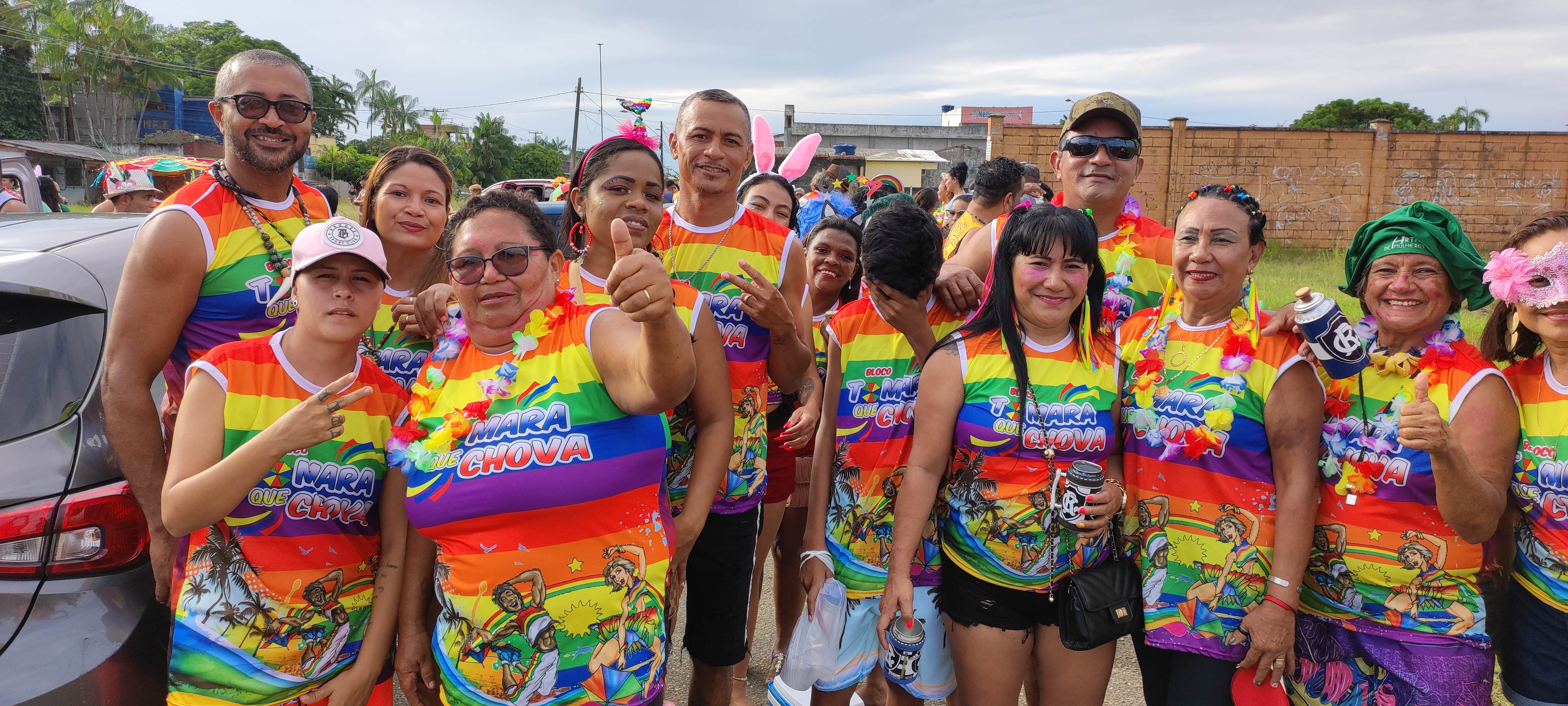 Carnaval de Todas as Cores arrasta quase dez mil foliões no primeiro dia de folia em Outeiro