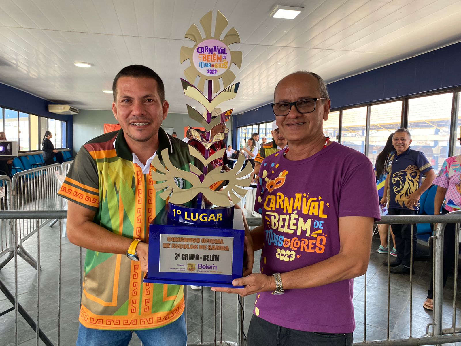 Escola Guardiões do Samba e da Pedreira é campeã do terceiro grupo do Carnaval de Belém