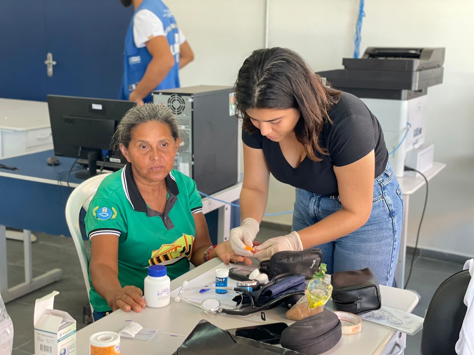 Prefeitura leva serviços ao Acampamento Pedagógico das Mulheres Sem Terra na Aldeia Cabana