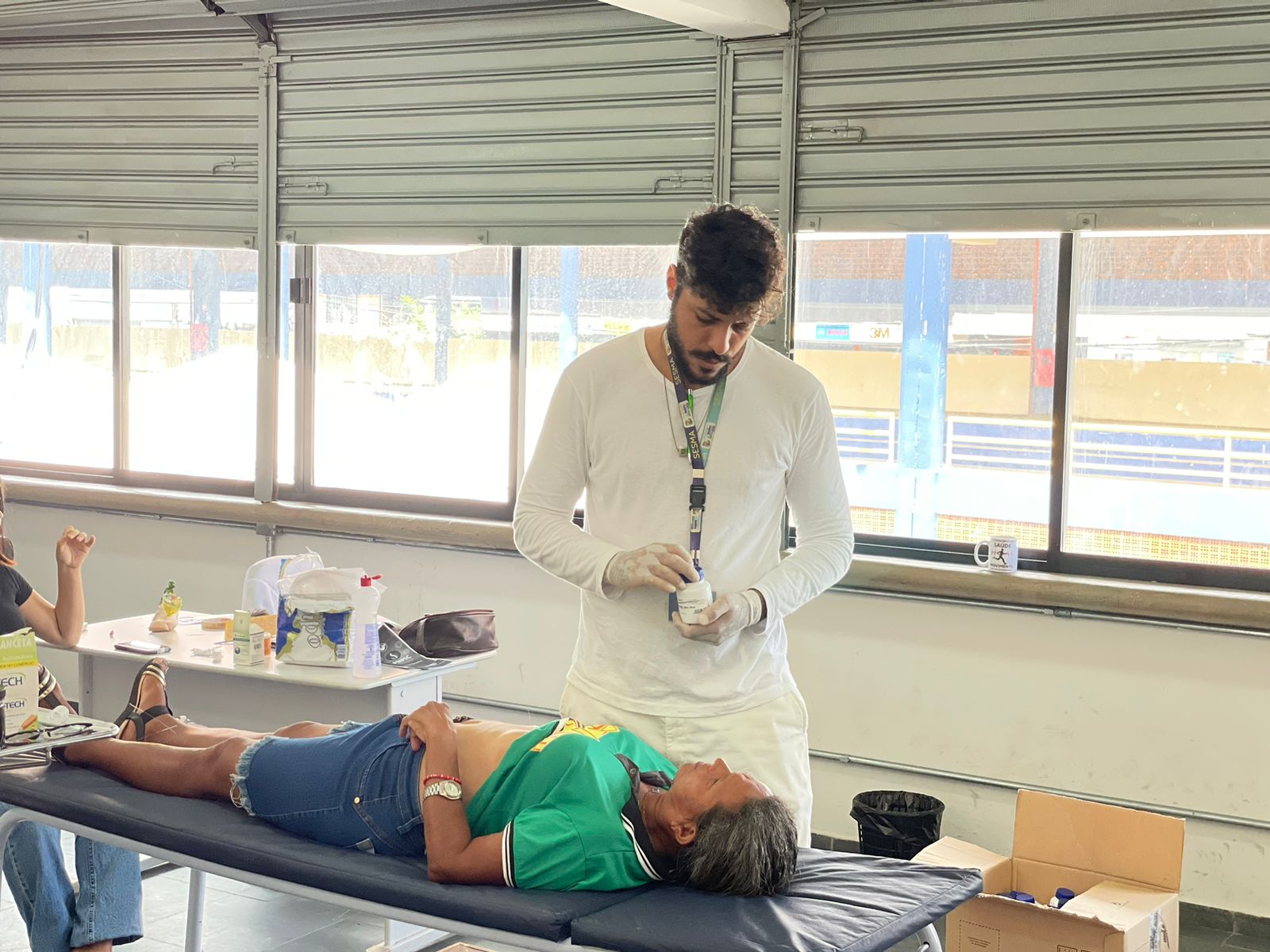 Prefeitura leva serviços ao Acampamento Pedagógico das Mulheres Sem Terra na Aldeia Cabana