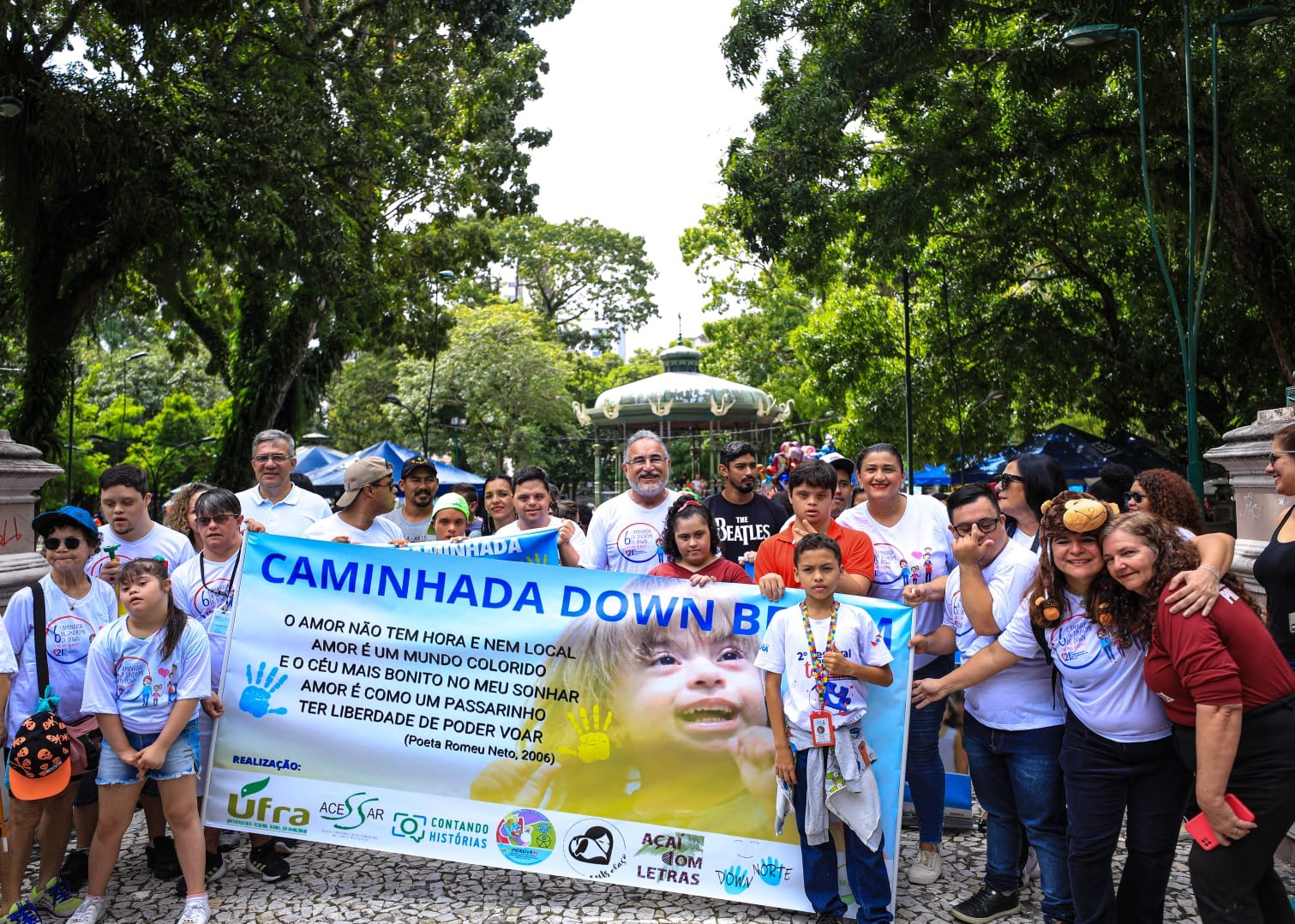 Caminhada Down sai às ruas com apoio da Prefeitura de Belém para reforçar a inclusão e combate ao preconceito