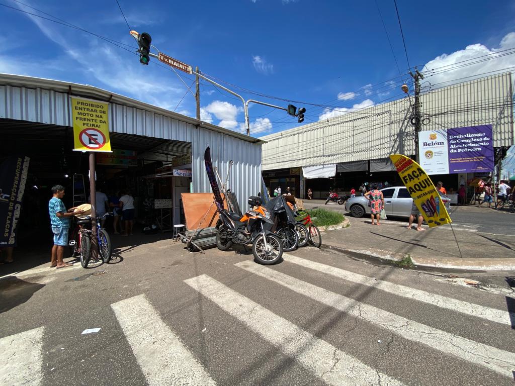 Trabalhadores da Pedreira são remanejados para a Feira Provisória, onde ficam até dezembro deste ano